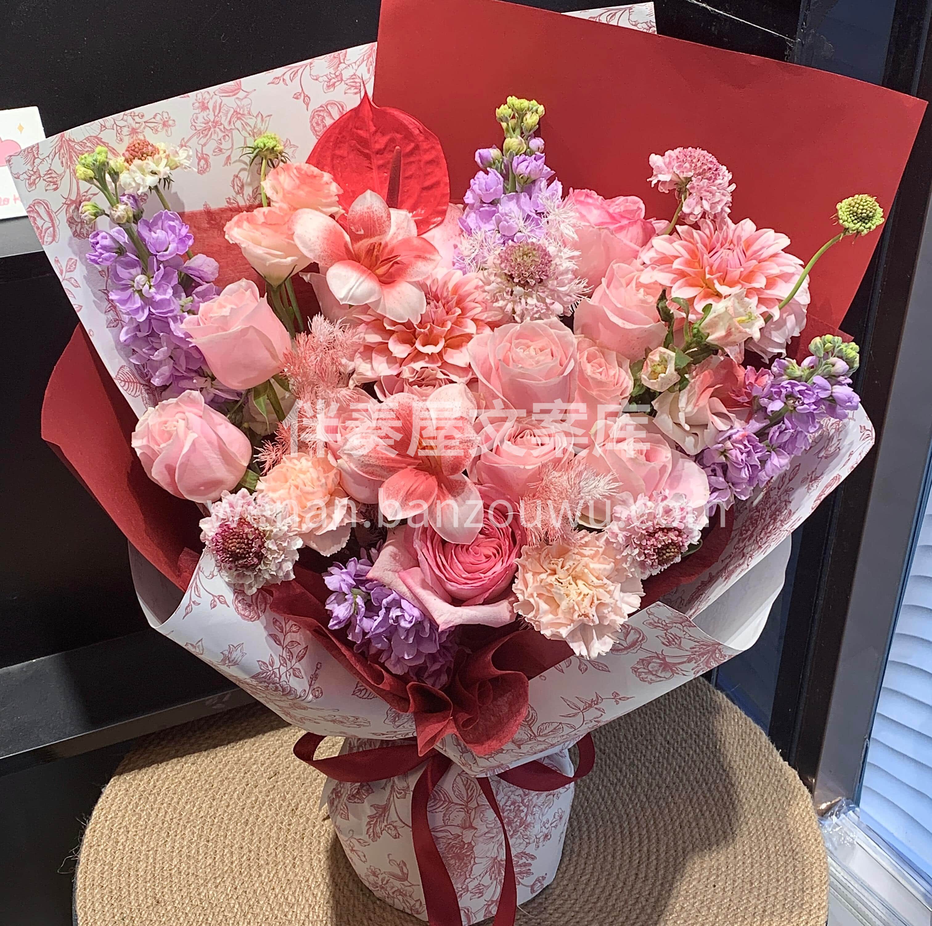 粉色系繁花相拥🌸温柔满溢 把世间所有的美好与浪漫🌷 都揉进这 配图1