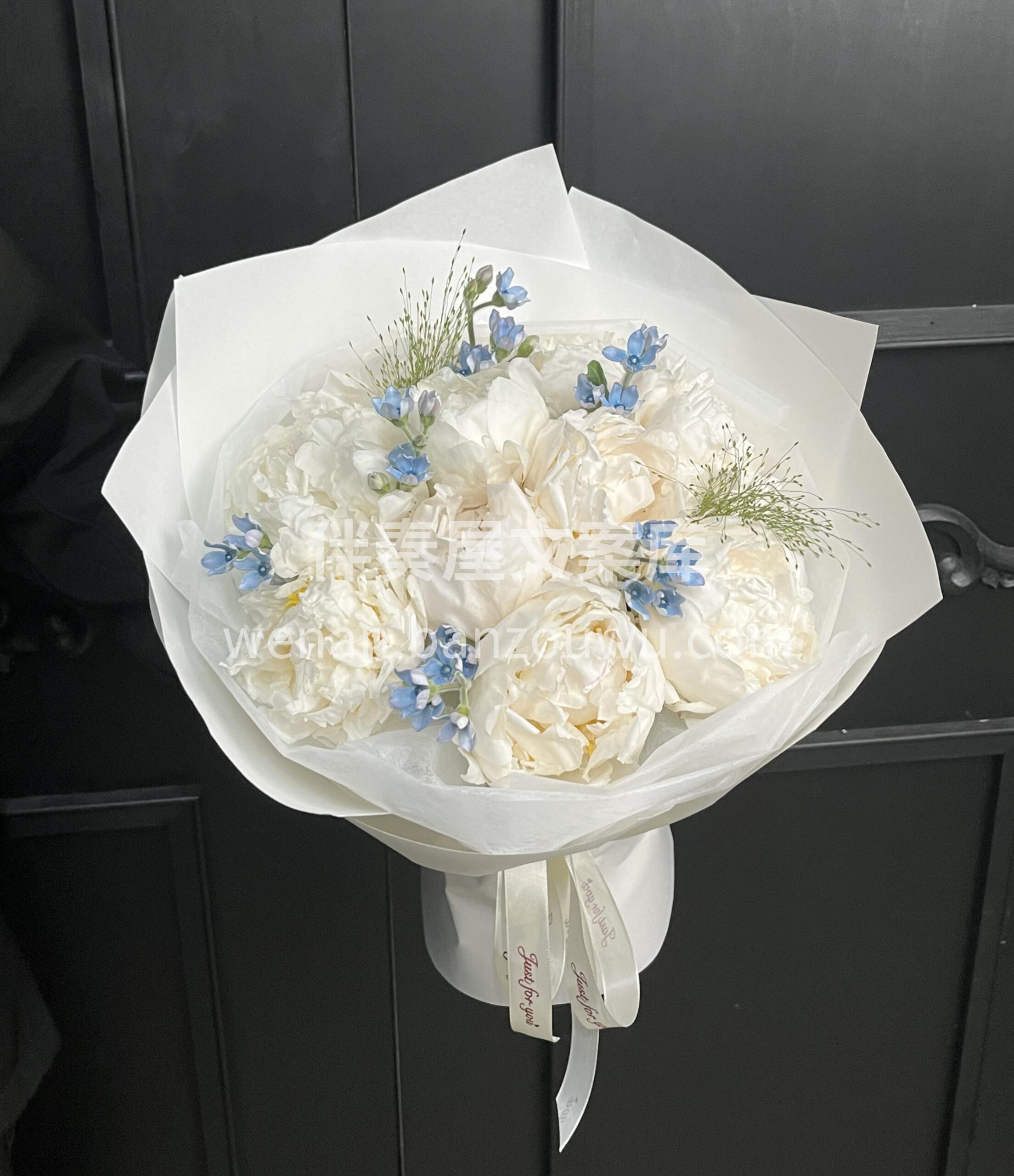 白芍药的美💐 是无需滤镜的高级感 没有浓 配图1