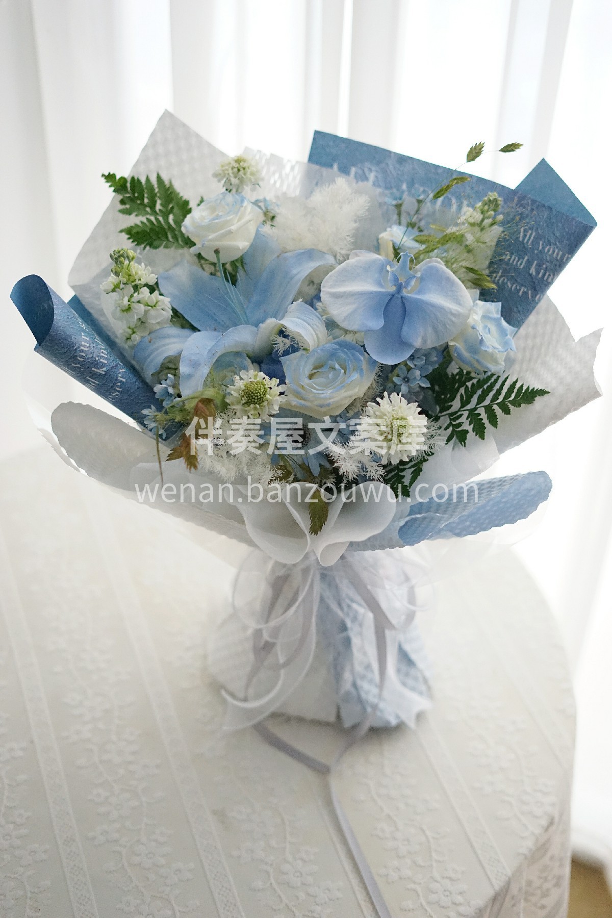 客订百合花束 百事合意，生命本该🤗如此  配图3