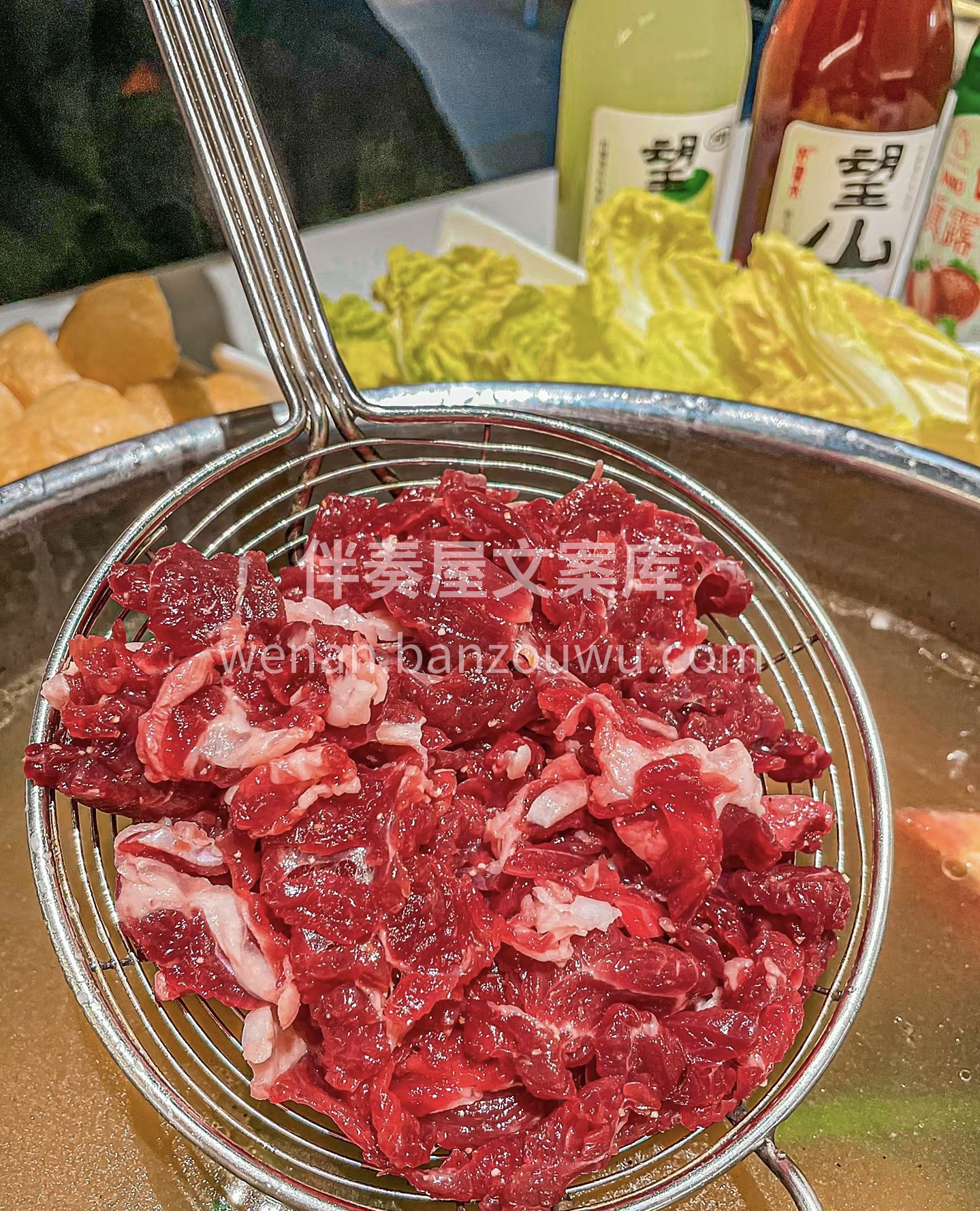 新鲜涮牛肉火锅 作为肉食爱好者，爱了［爱 配图3
