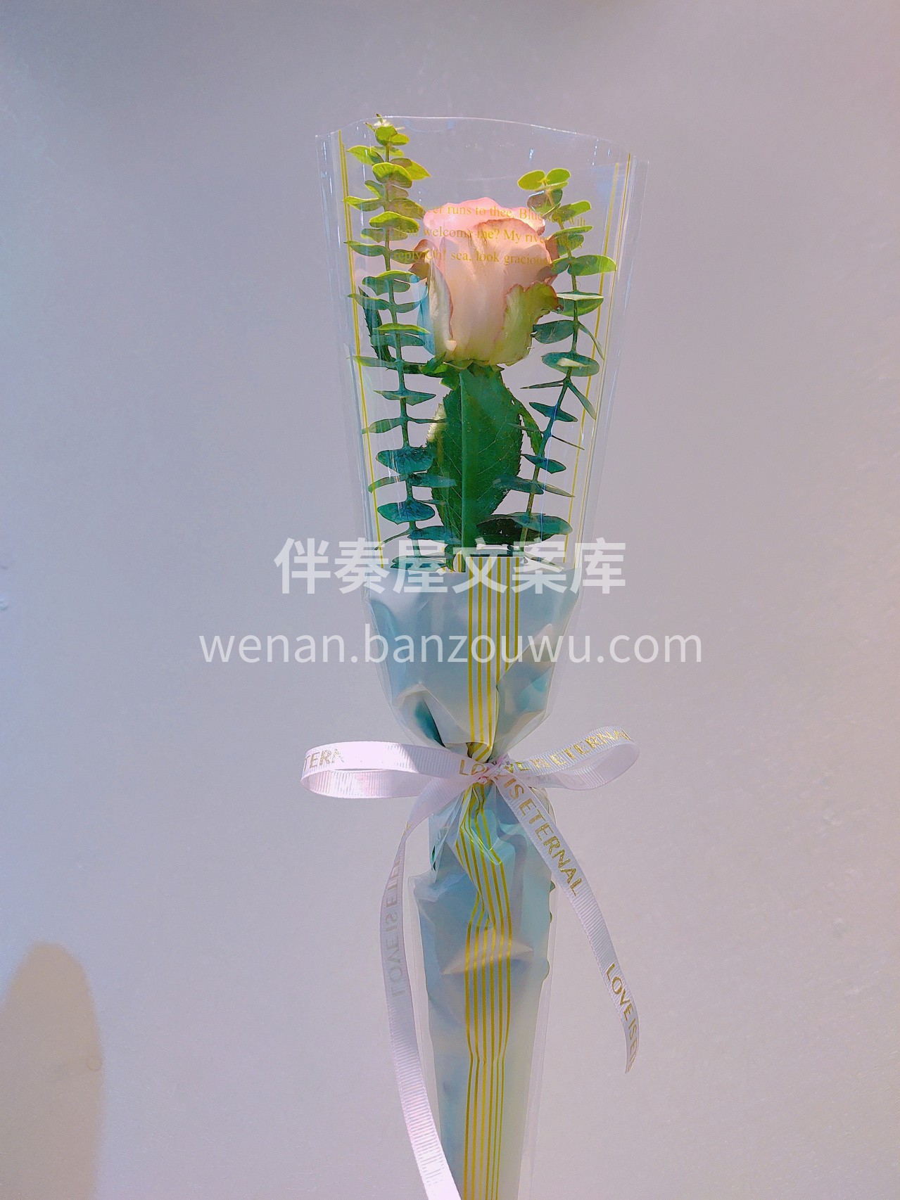 客订单支玫瑰简约包装 单支玫瑰向来都是🤗 配图1