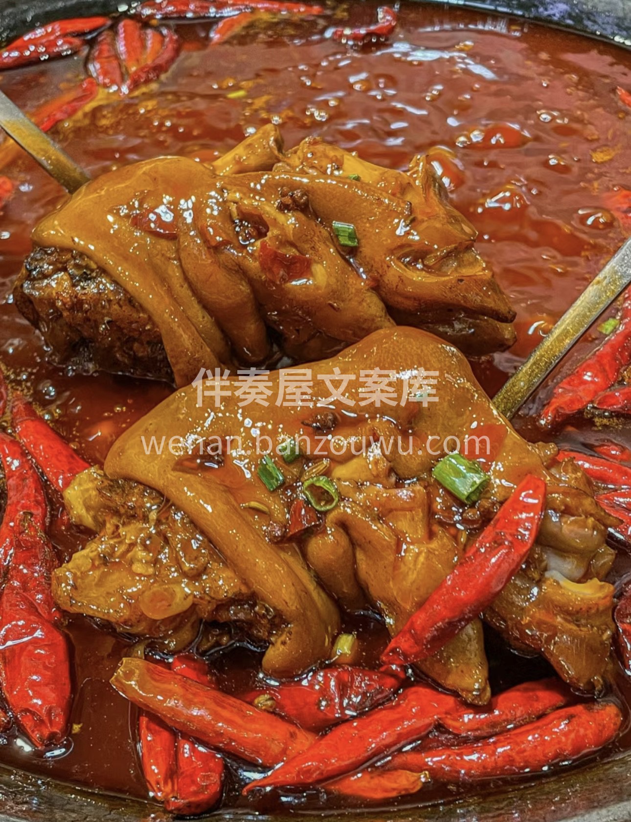 邂逅美味猪蹄火锅！猪蹄在锅中炖煮得软糯入 配图2