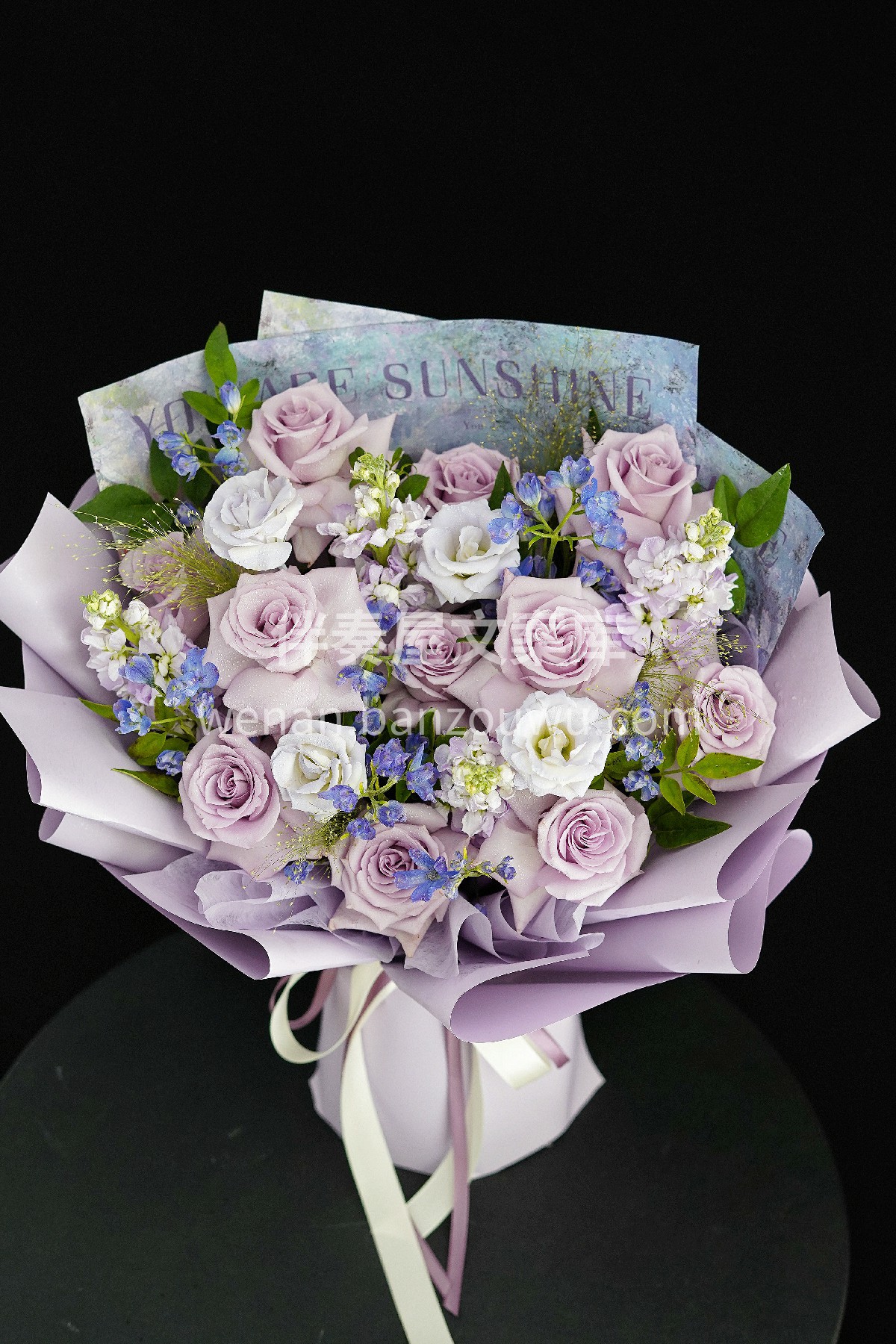海洋之歌玫瑰💐 蓝紫色💜的浪漫 比星辰更沉静⭐比晚风更温柔  配图1