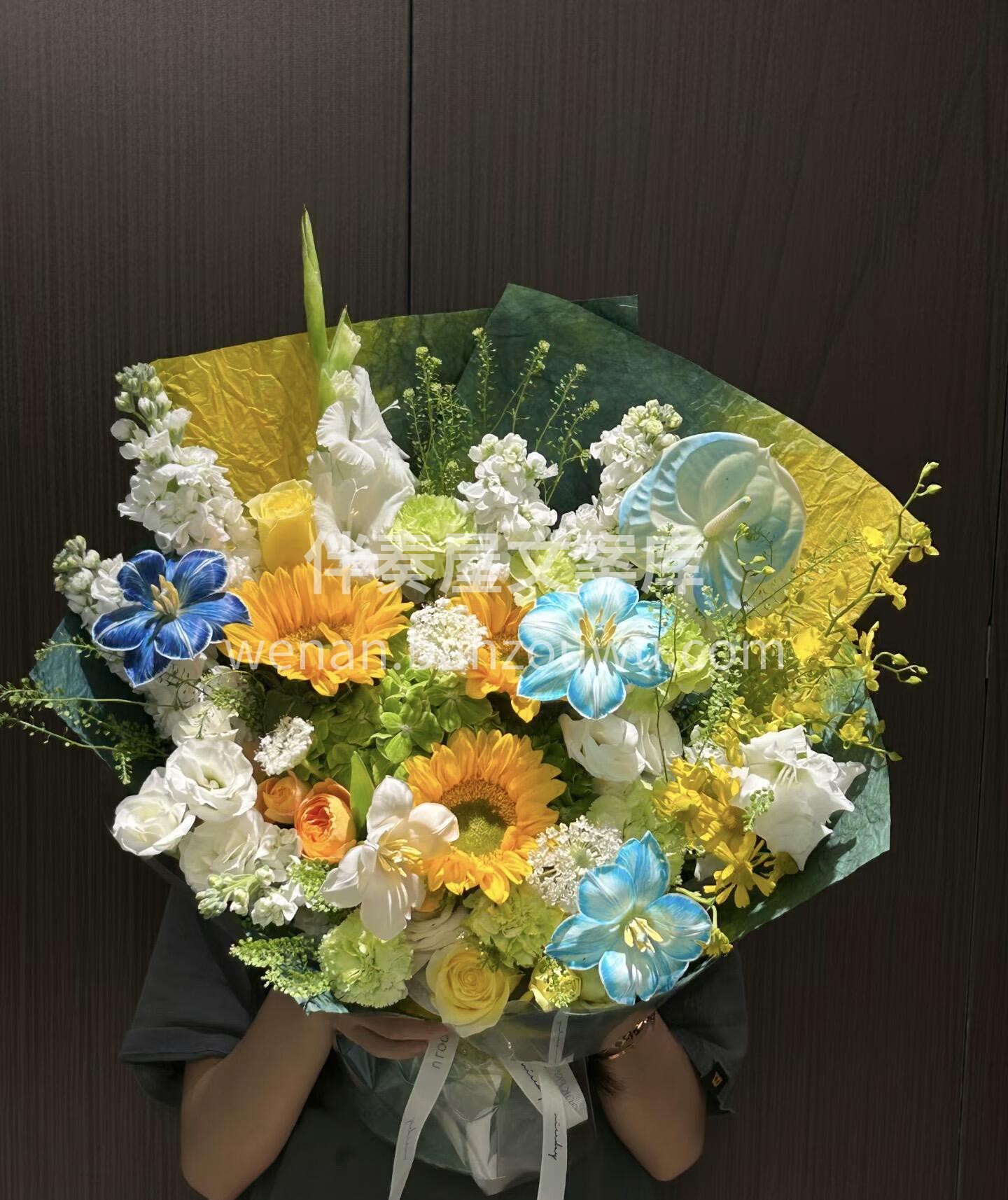暗香✨与斑斓皆是人间伊甸 一束多巴胺油画 配图2