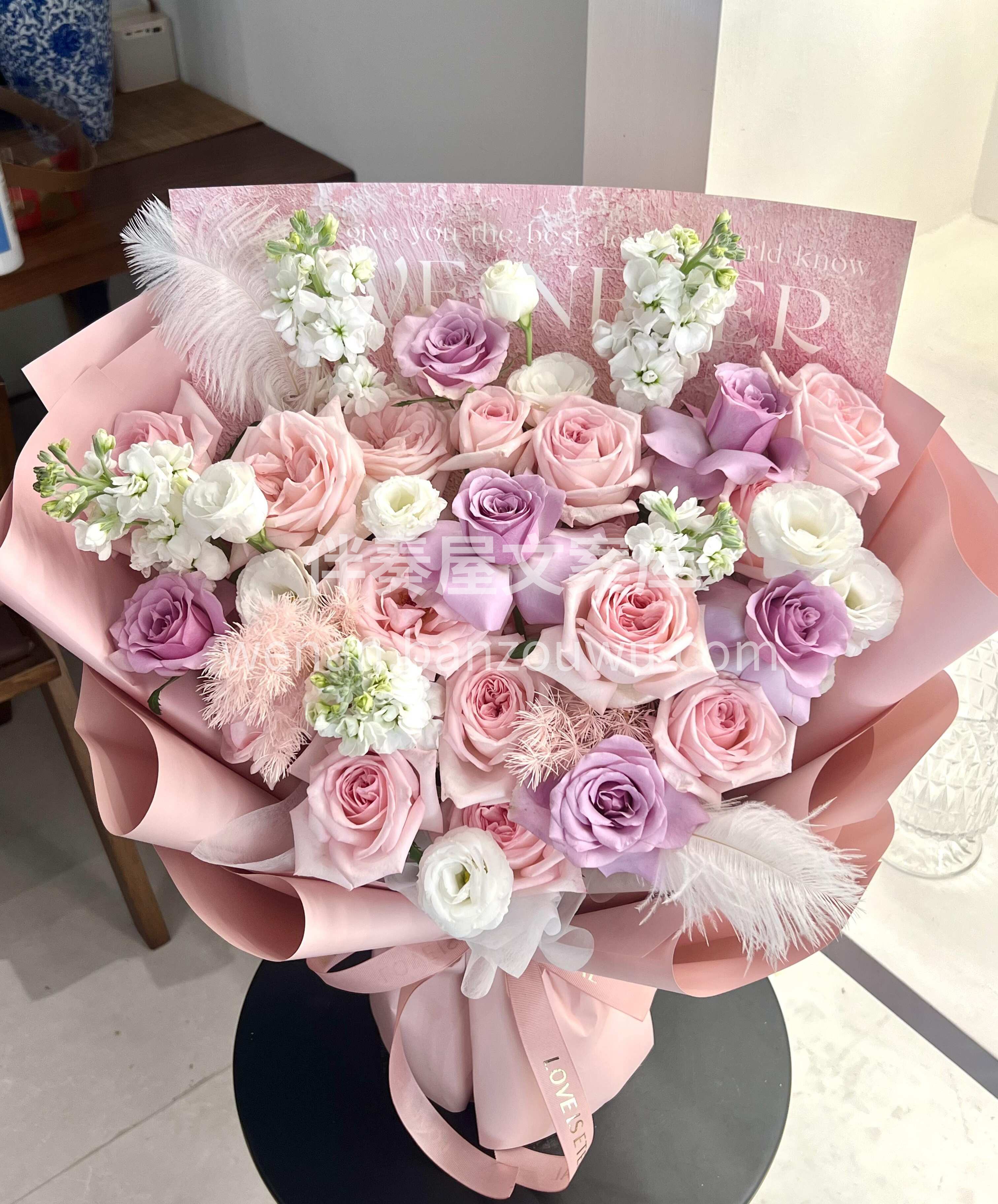 见过太多配色💗还是粉紫最耐看🌸 经典的浪漫✨永远为你新鲜🌷 配图1