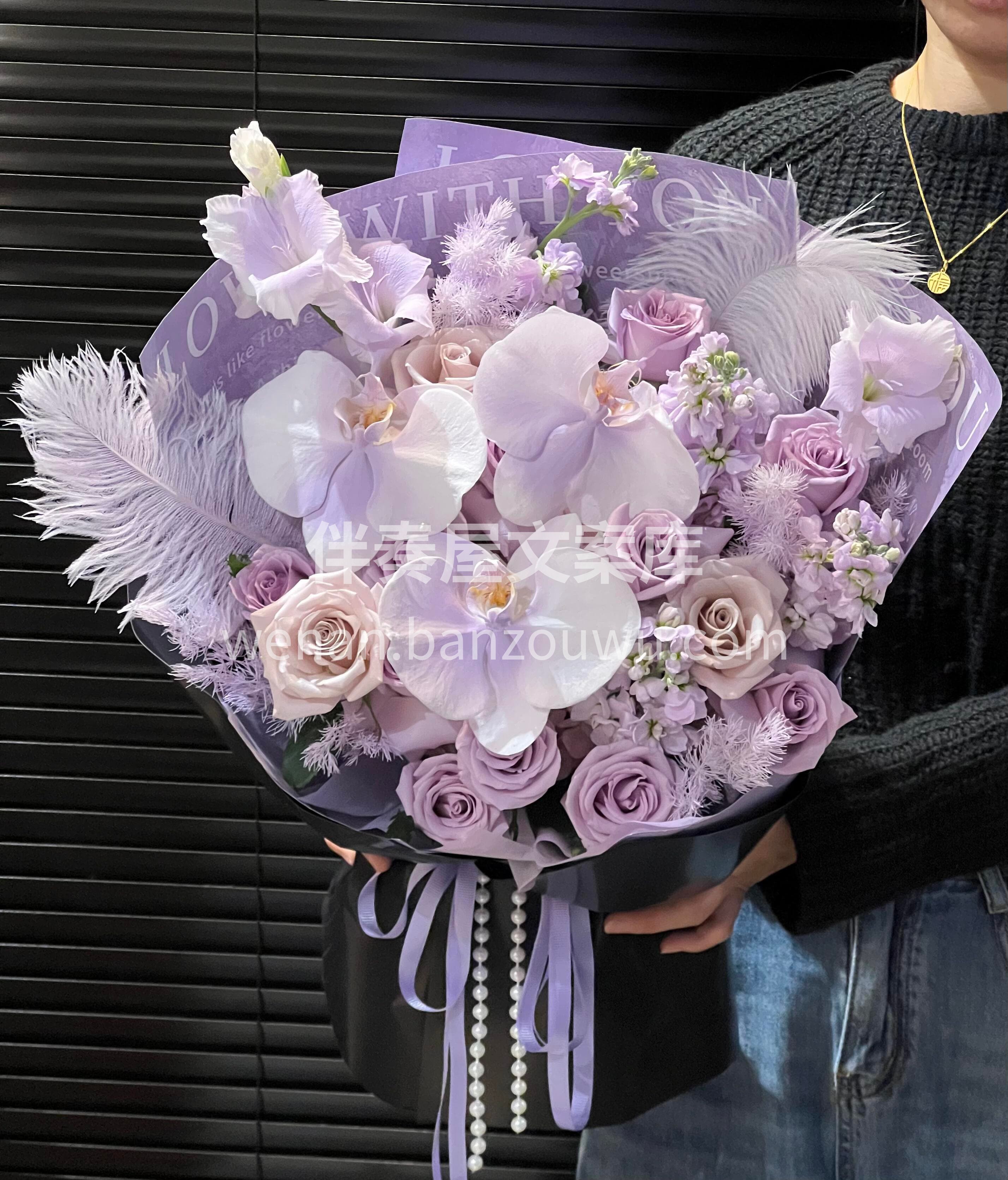 紫色是藏不住的温柔与浪漫💜每一种紫都有专属故事🌸 愿这束优雅 配图2