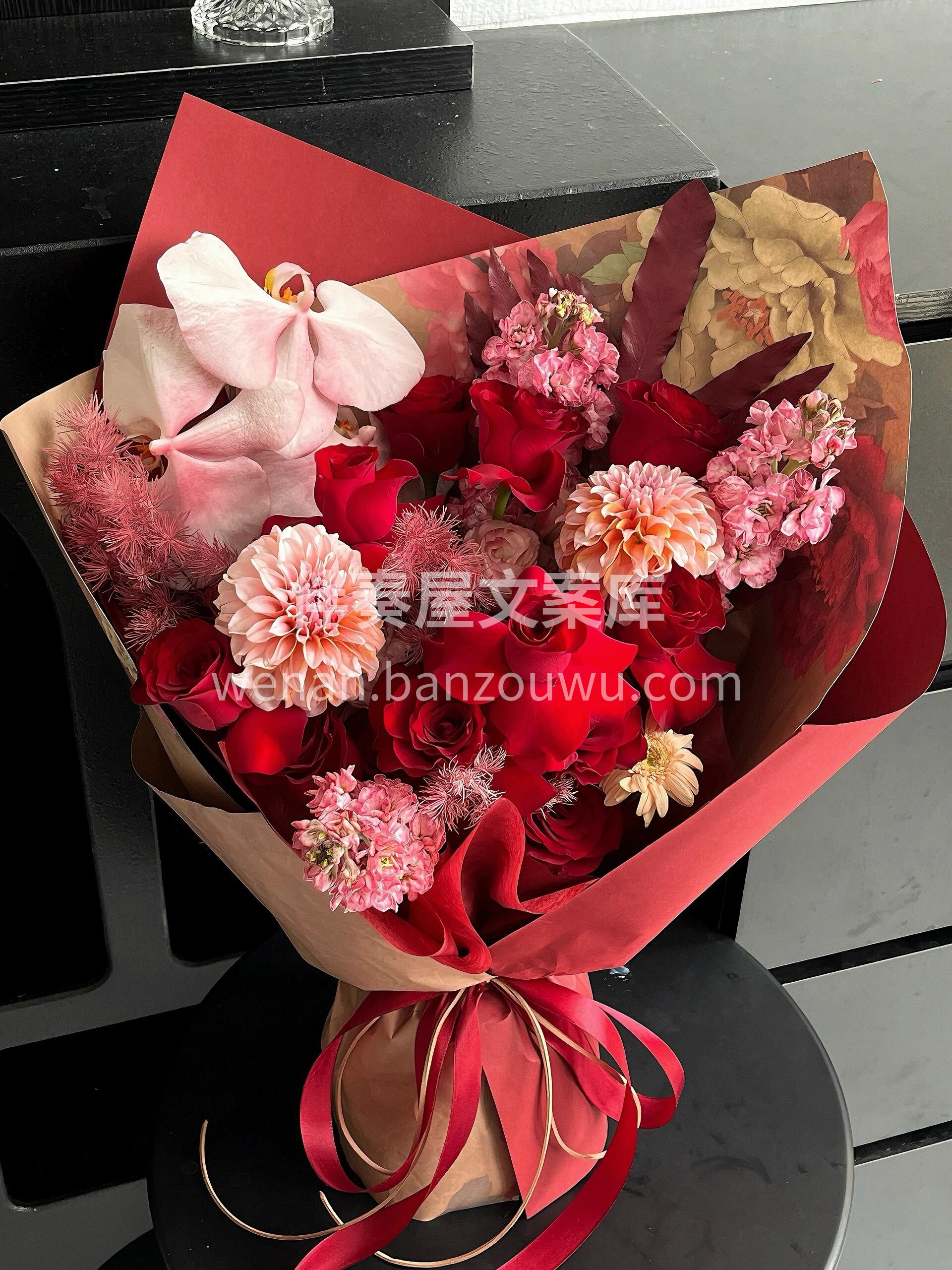 红色系花束❤️ 予长辈的一份赤诚暖意🌹 最好的心意从来不是花 配图2