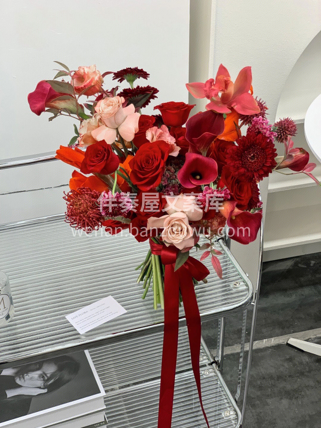 客订红色系手捧花~ 红色永远是点单最高的 配图1