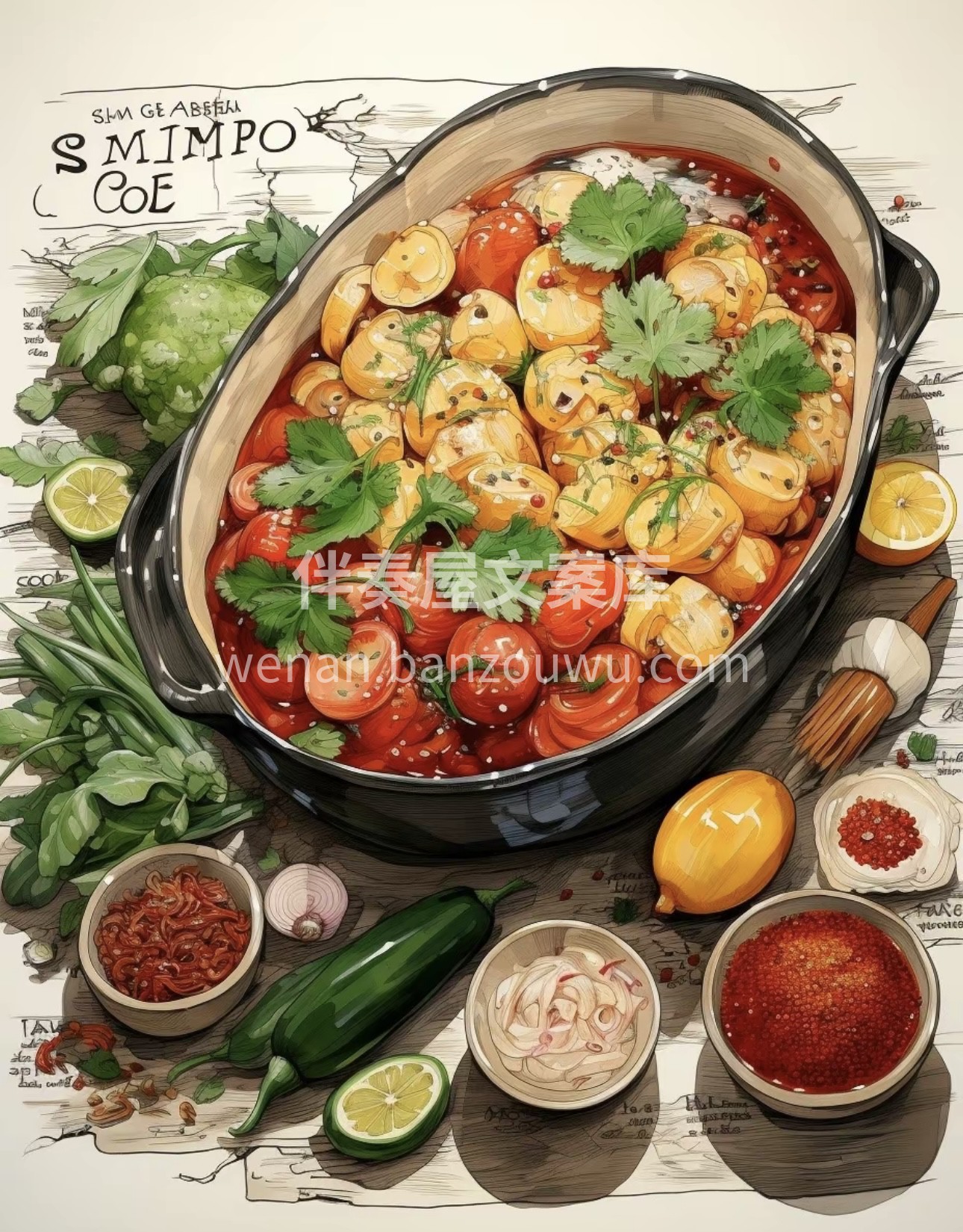 火锅的灵魂在于味道，而味道取决于底料！食 配图2