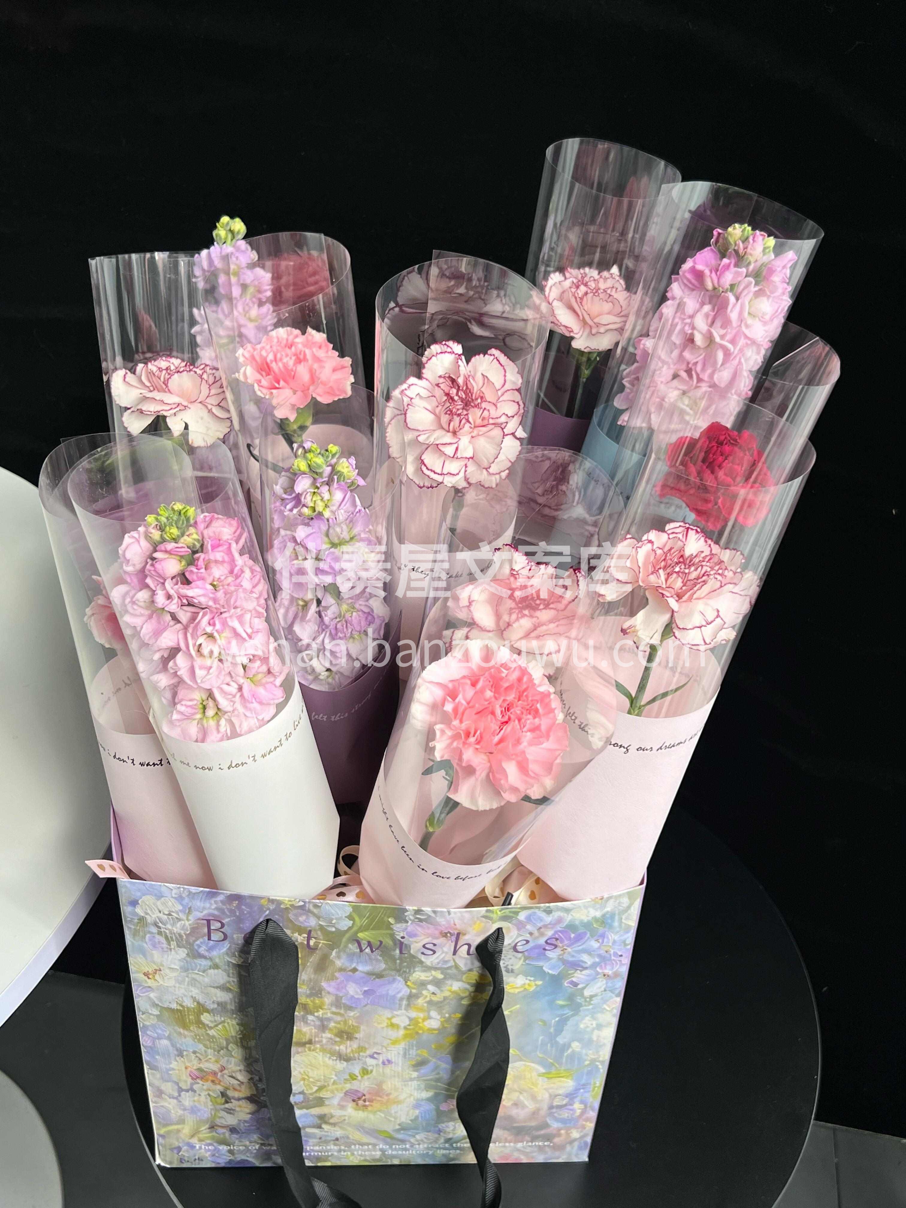 好看又实惠的单支团购花束💐 用小小的花束🌸 传递大大的心意  配图1