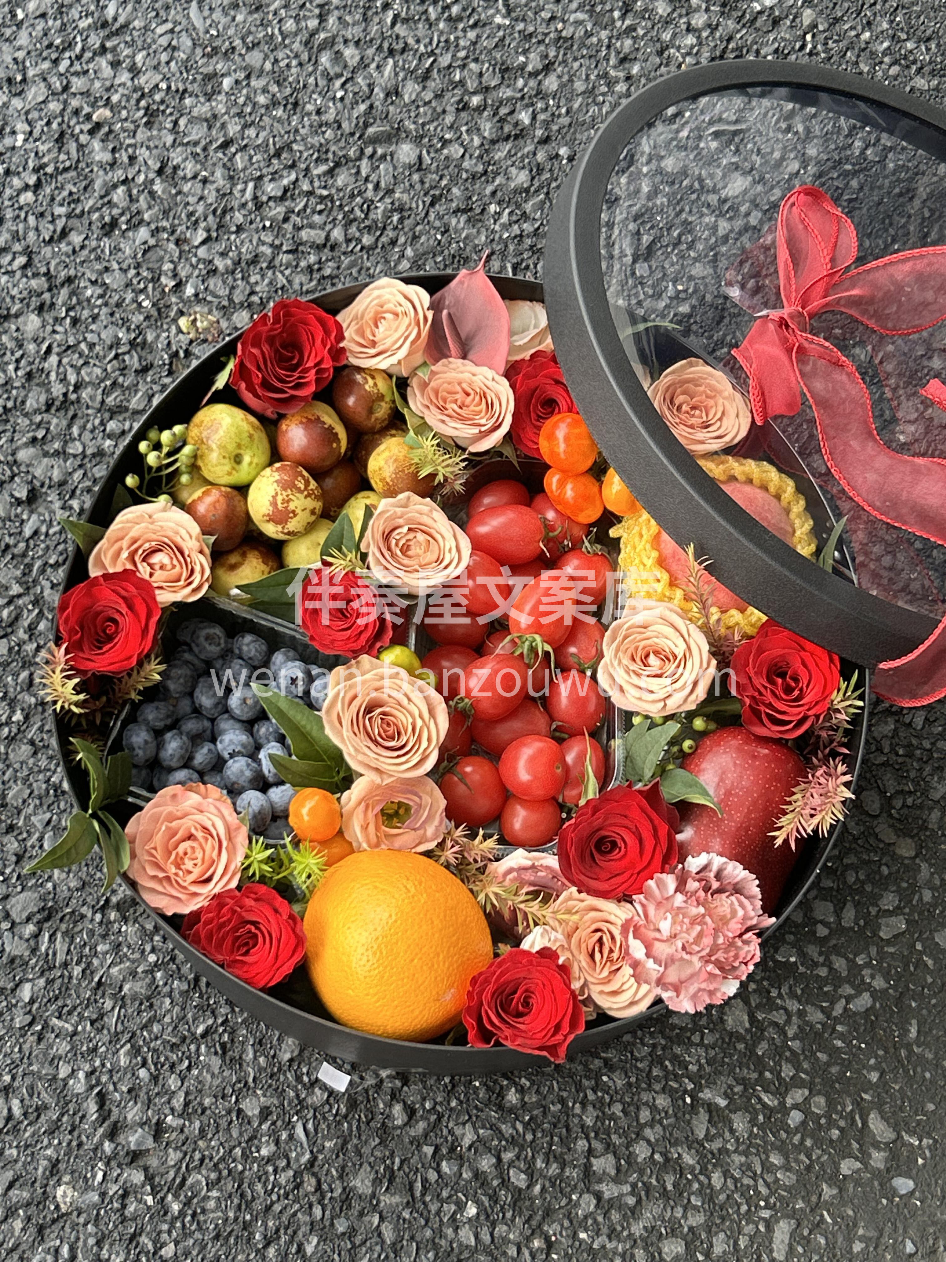今日份水果花盒🌸 🍊🍍🍅🍒🍑 生活如花， 配图3