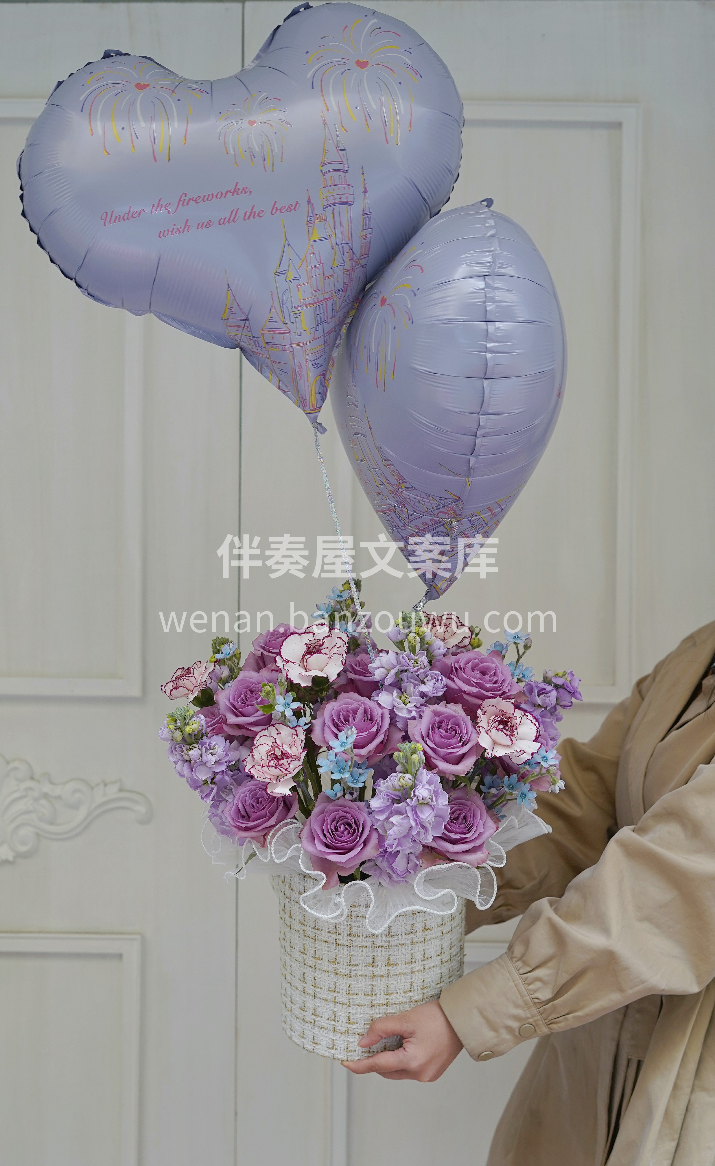 ✨紫色系小香风抱抱桶 气质且自带神秘感♣ 要不怎么说紫色💜最 配图1