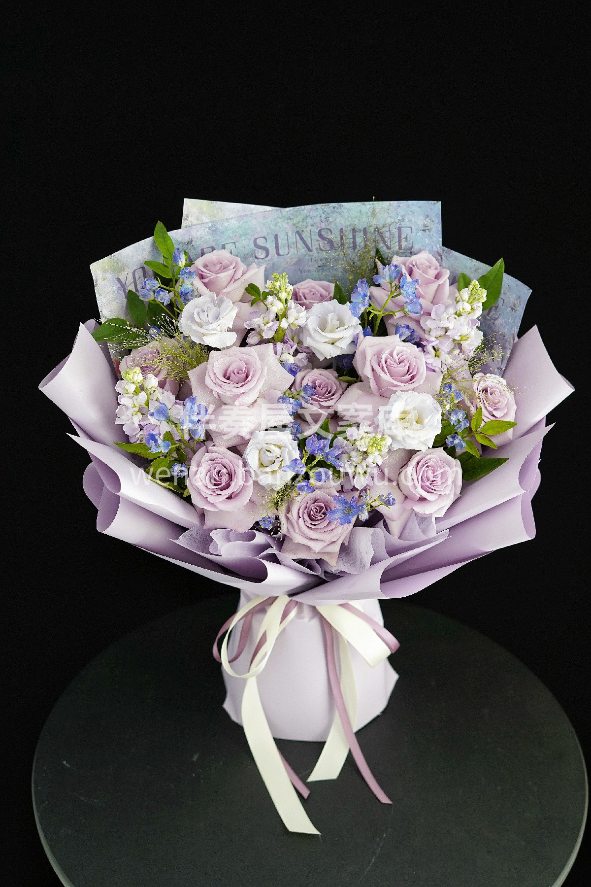 海洋之歌玫瑰💐 蓝紫色💜的浪漫 比星辰更沉静⭐比晚风更温柔  配图3
