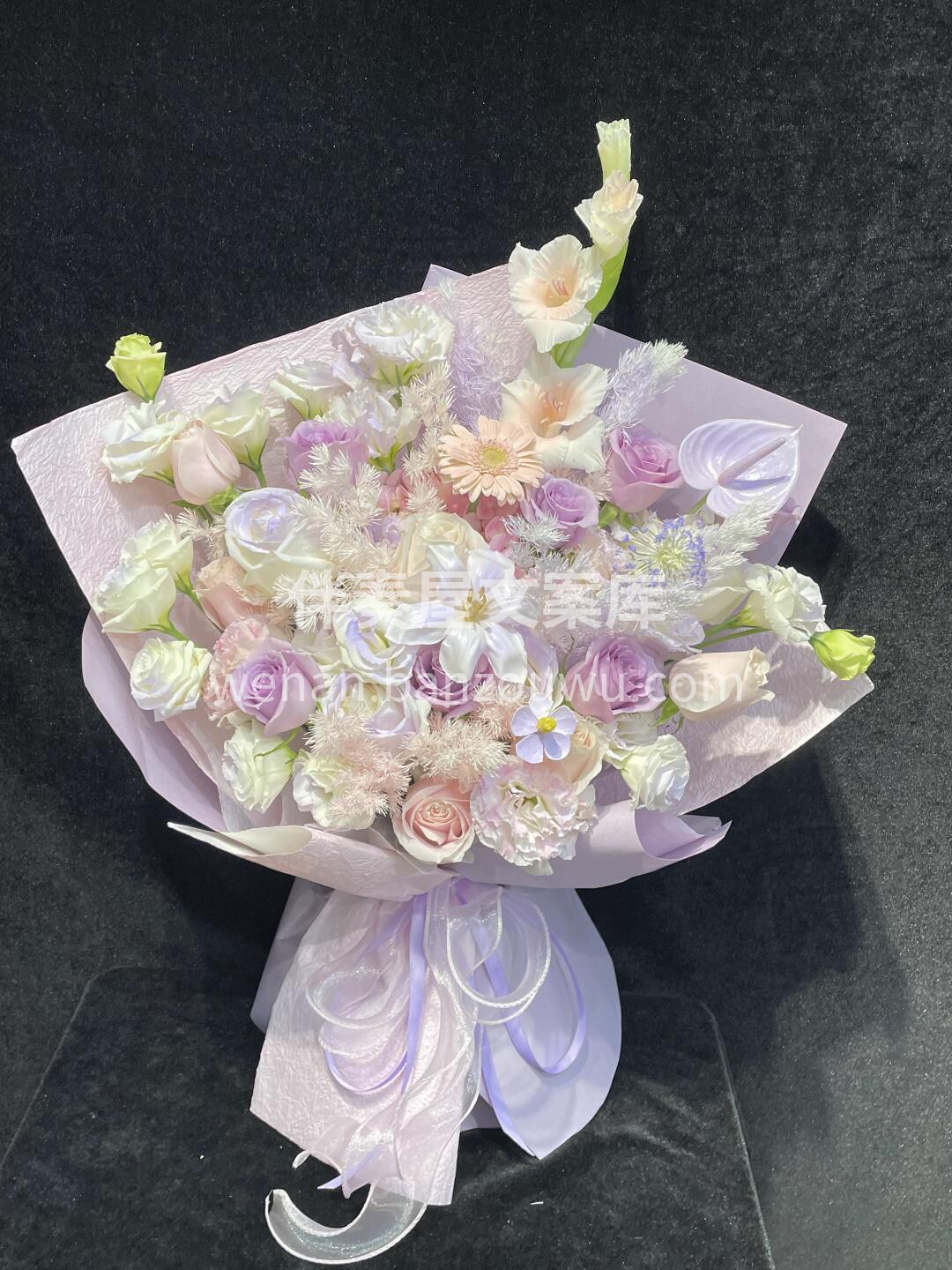 世间的浪漫🎐 🌸花开占一半 你占另一半 💜💜💜 梦幻紫色系混 配图2