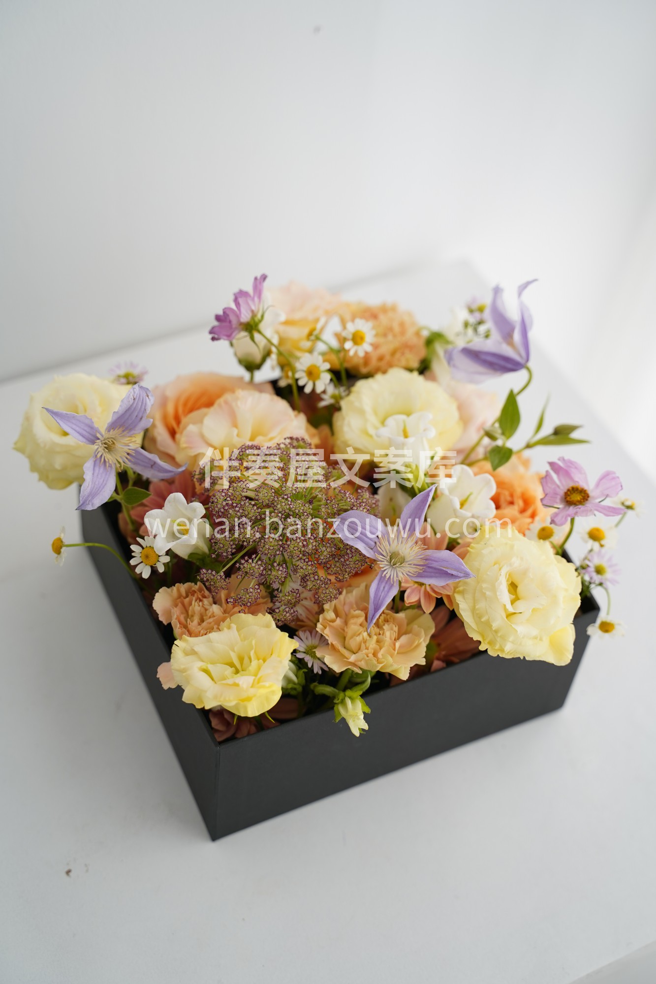 超美的花盒设计😍 如果平时习惯送花束，想 配图2