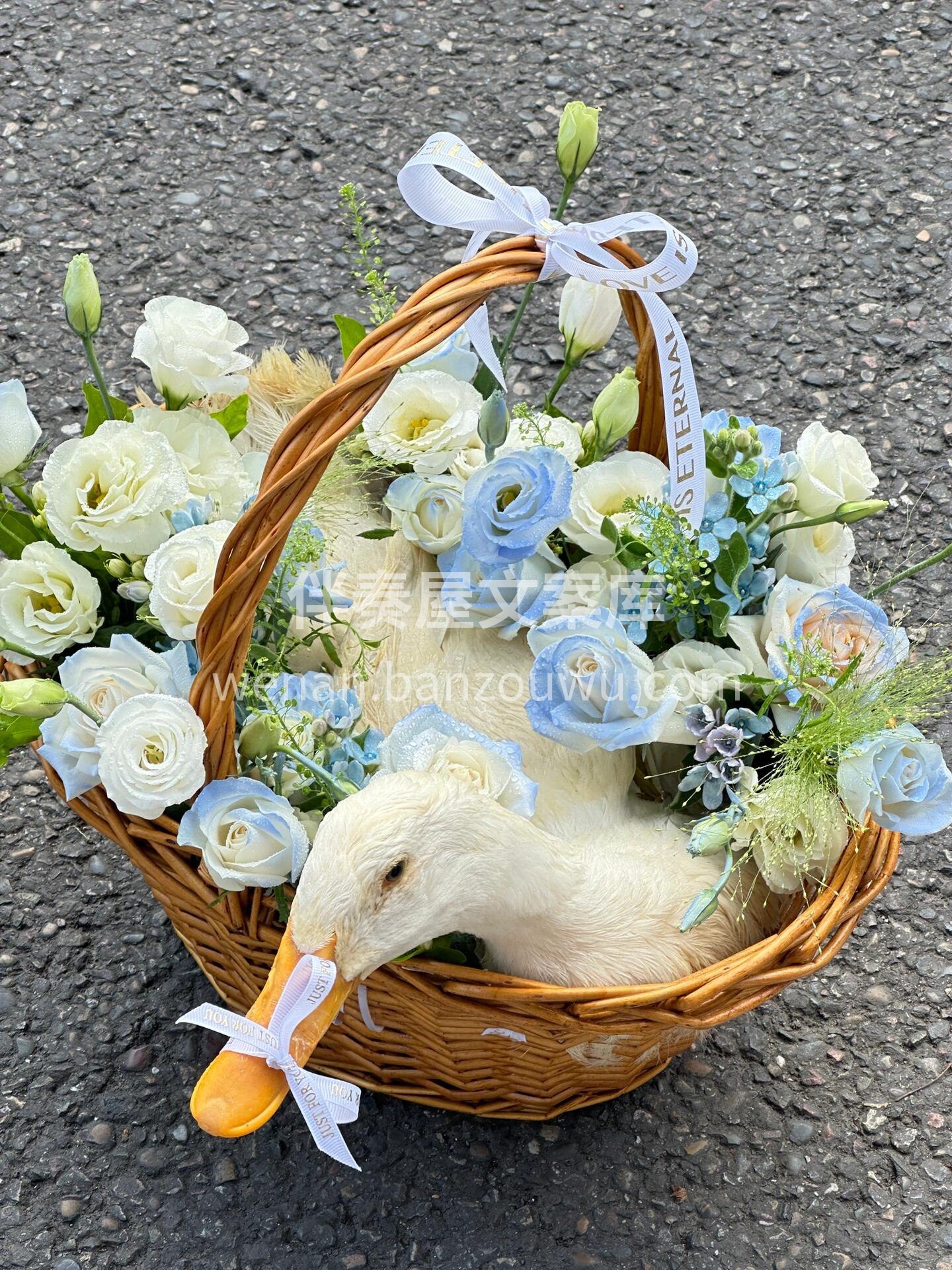 鸭子🦆手提花篮 是幸福鸭💕 是快乐鸭 是 配图2
