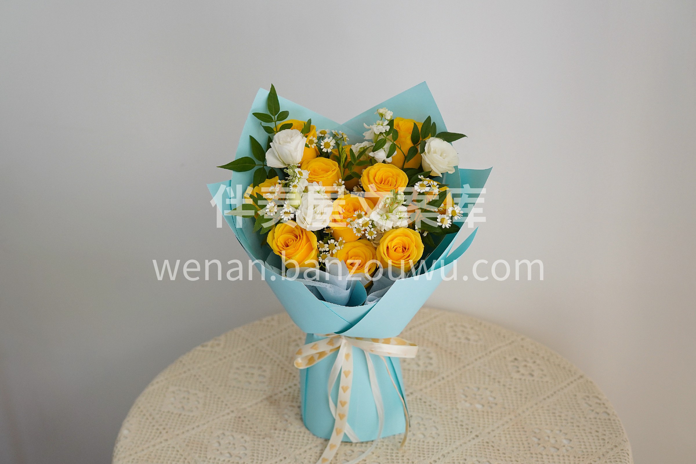 黄玫瑰的浪漫💛 关于夏天💙的美好 就藏在这把明黄色里啦 是相 配图1