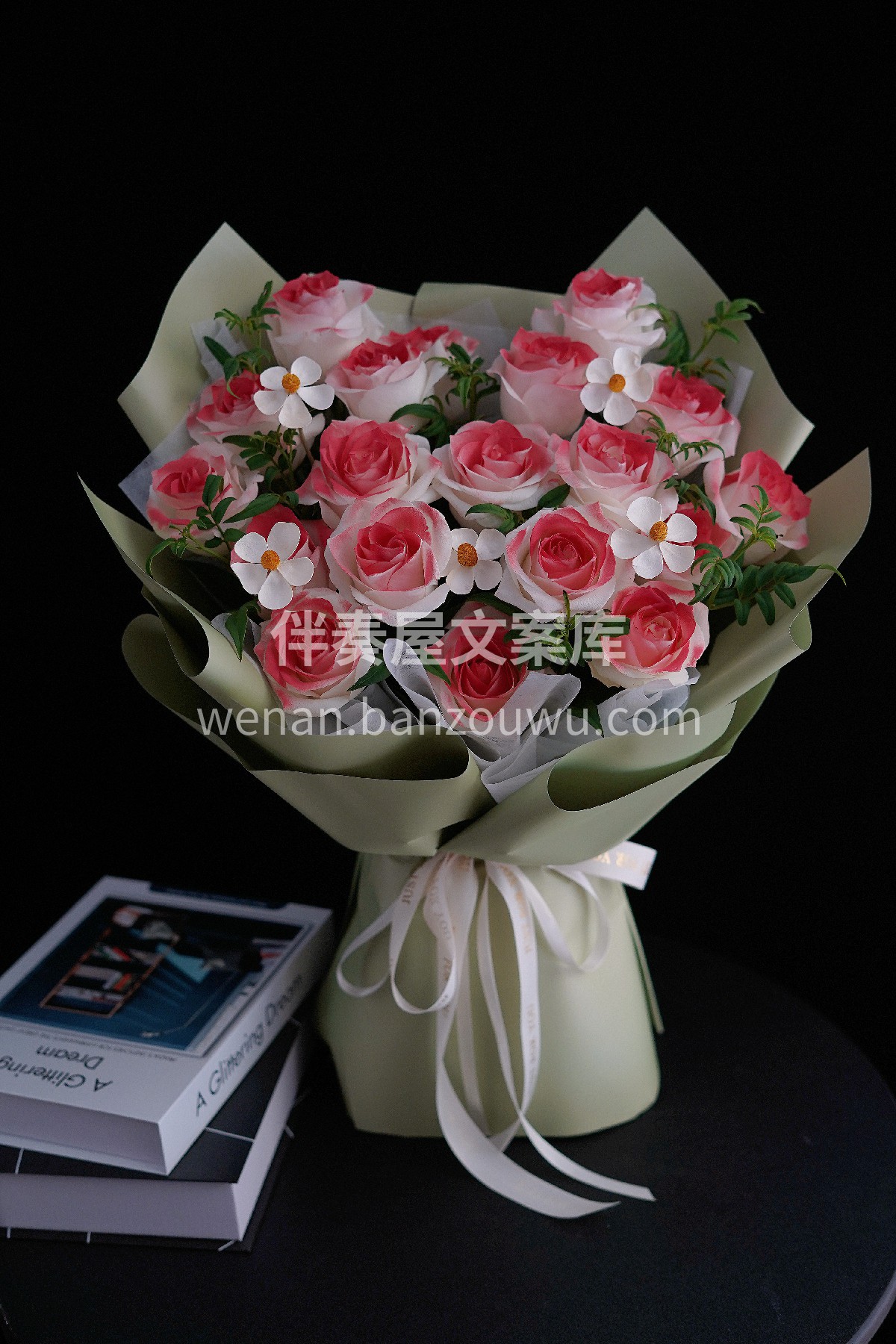 白桃奶盖花束✨🌸 遇见你 心动💗至上 配图1