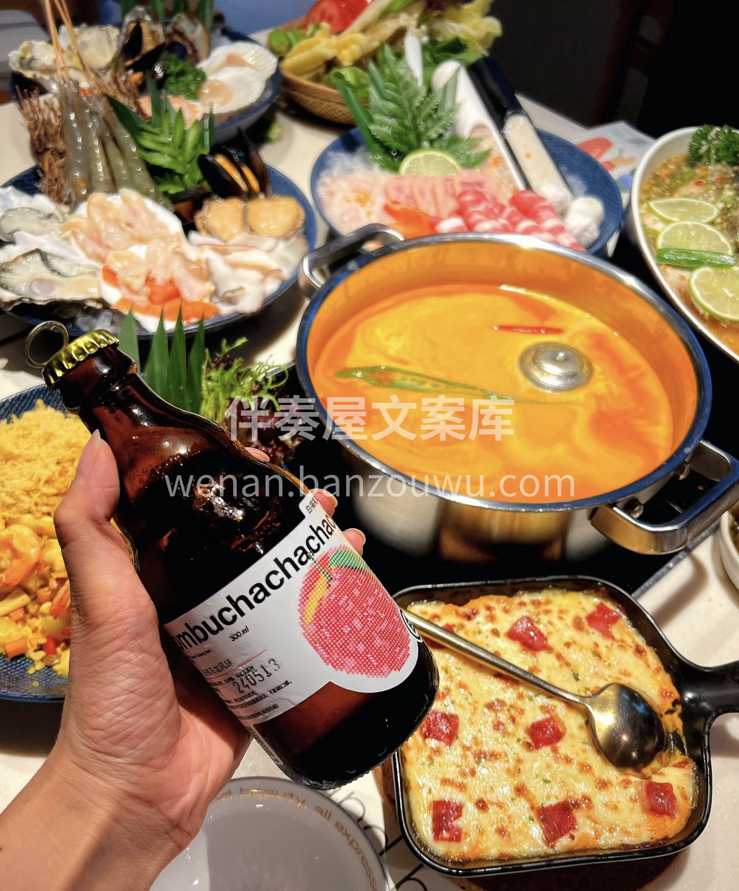当你品尝到泰式火锅的独特风味时，仿佛整个 配图3