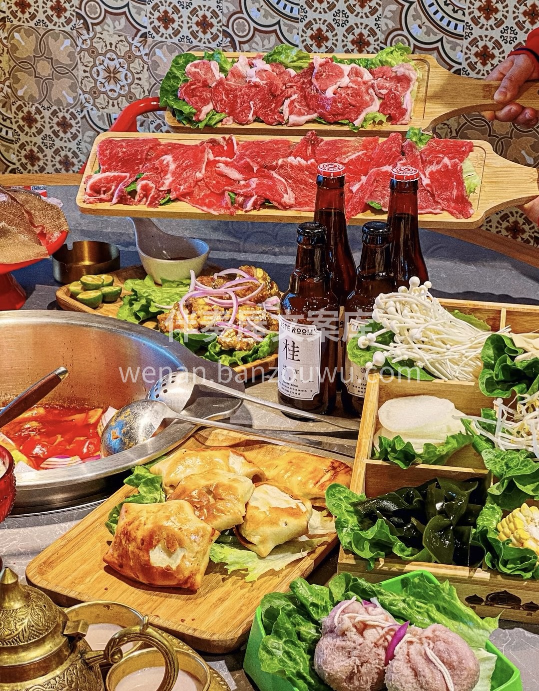 “有酒有肉 ，故事管够” “火锅一開 快 配图2
