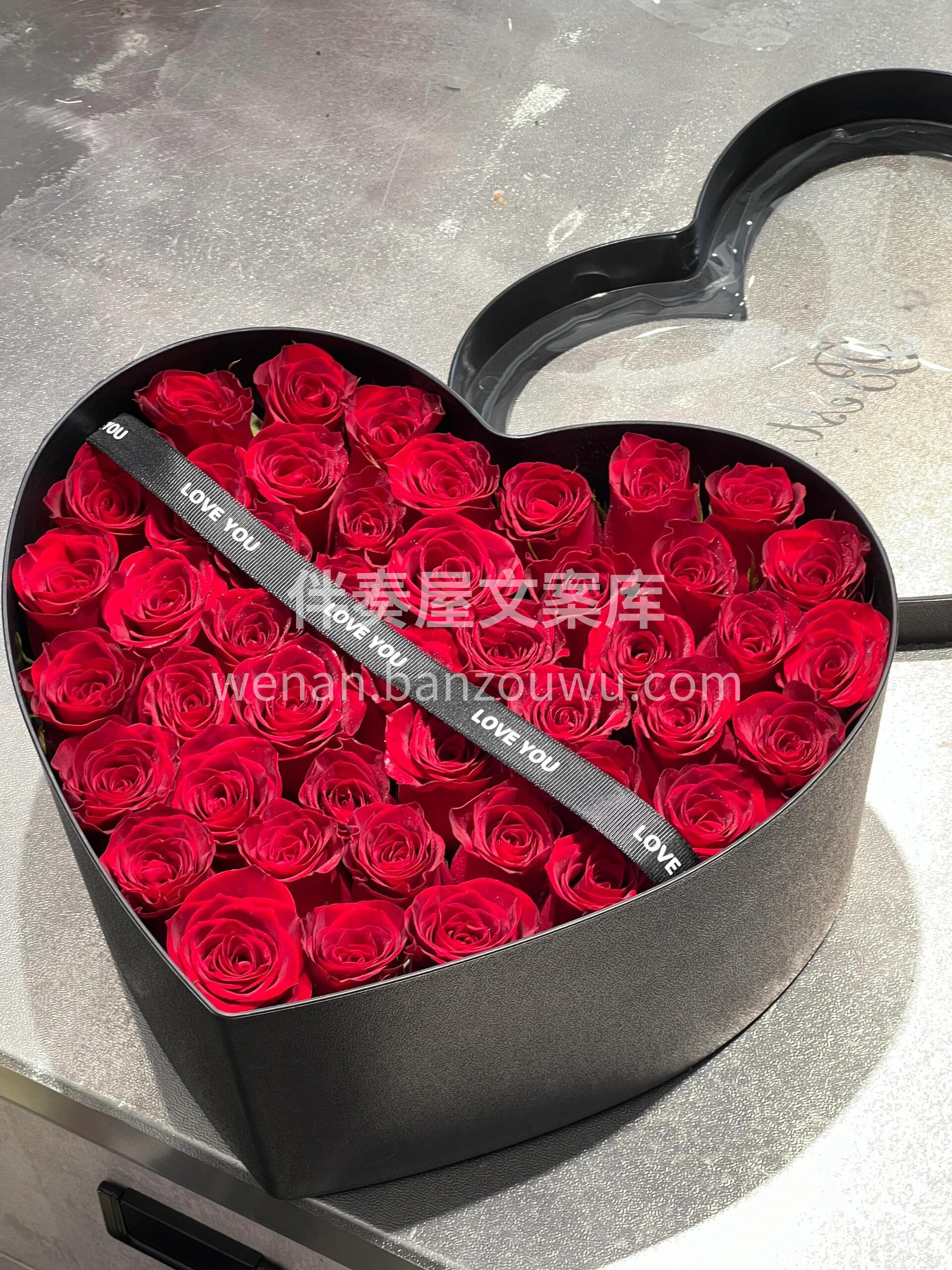 心形玫瑰礼盒💝 以心为形❤️以爱为名ᥫ᭡ 配图1