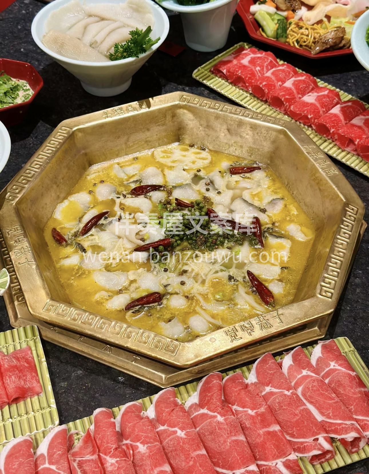 😋酸菜鱼火锅，舌尖上的酸爽诱惑！ 🐟 滑 配图2