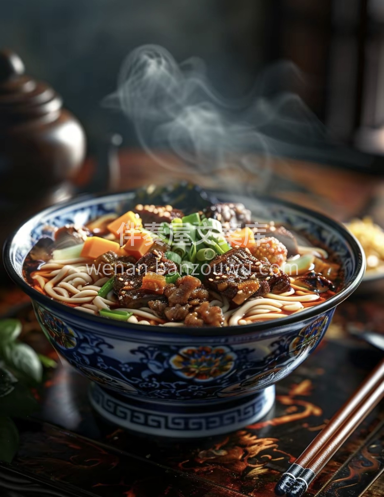 简单的生活，如诗般美好！ 早起一碗红烧牛 配图2