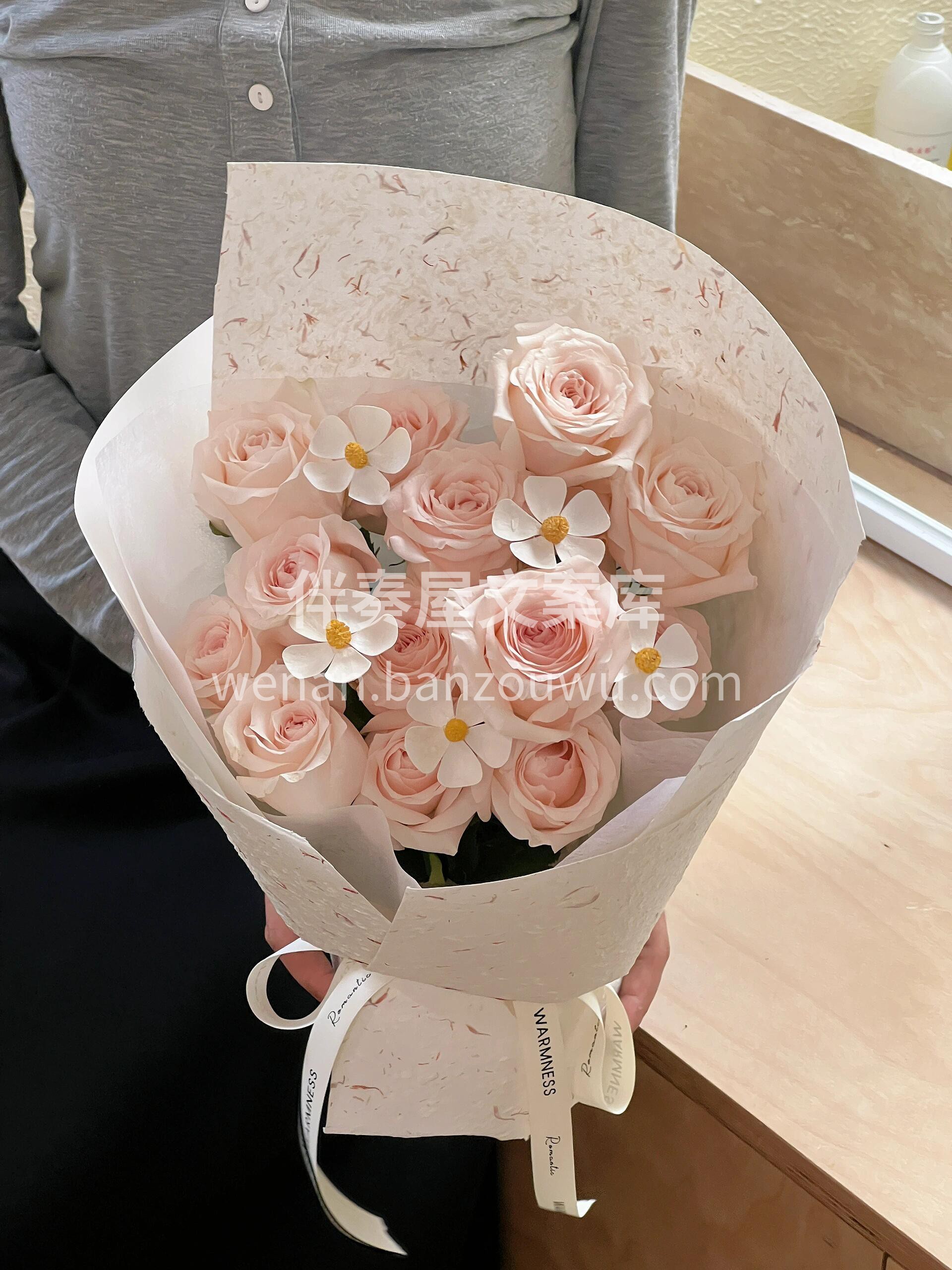 永远会为双鱼座♓玫瑰而心动✨ 颜色是淡淡的粉色🌷 真的巨美🌸 配图3