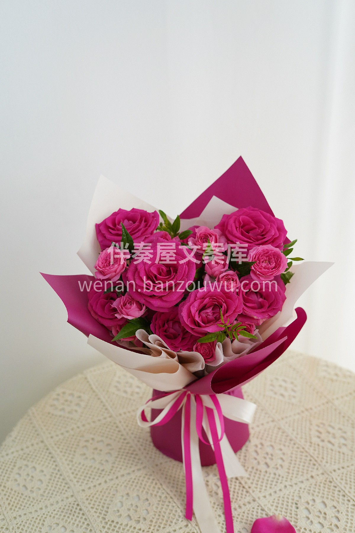 高饱和度的玫红💗 像一场无法逃脱的🌸致命吸引 弗洛伊德玫瑰生 配图3