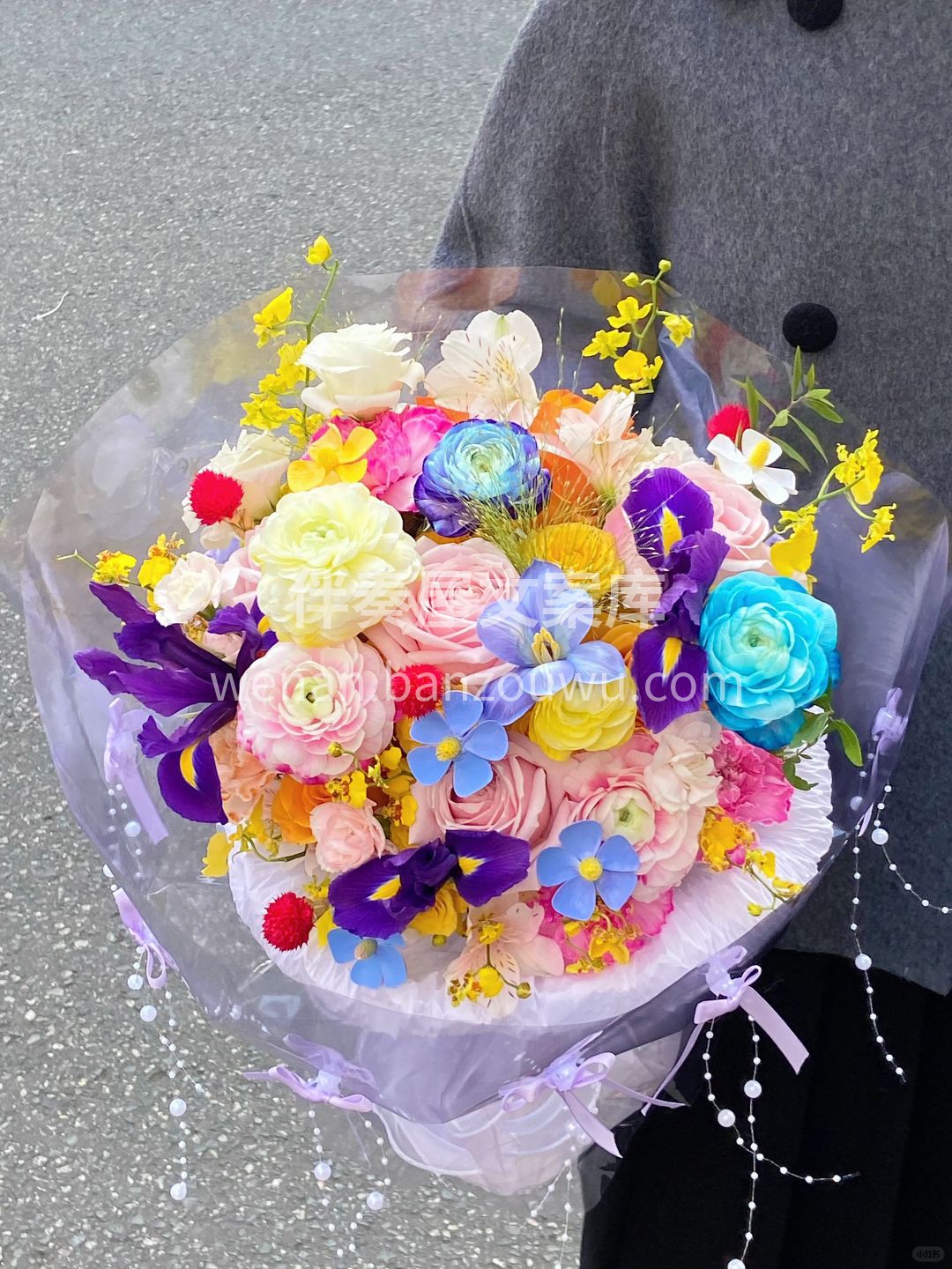元气满满多巴胺🌈花束 像打翻了的糖果罐🍬 🎈是你心中青春的味 配图2
