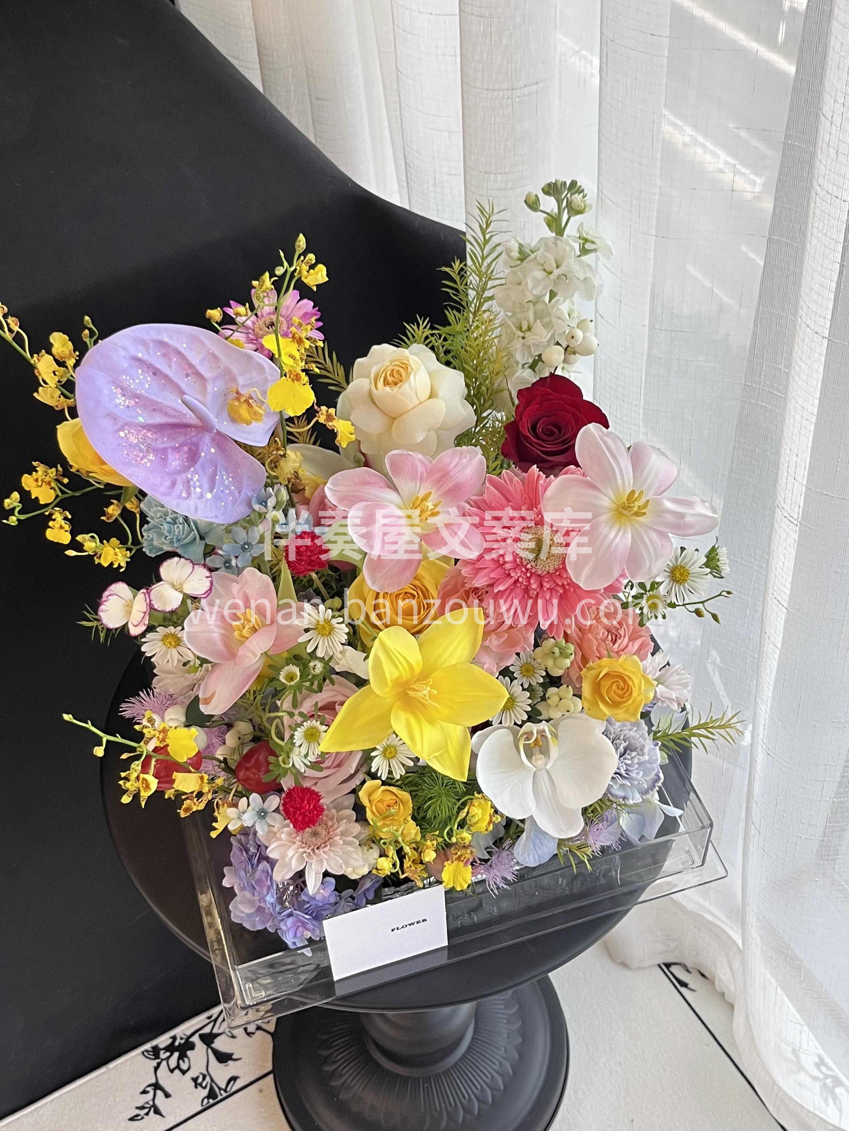 自然风缤纷小花盒 🌼 🌷 🍀 🌹 🌻 人 配图1