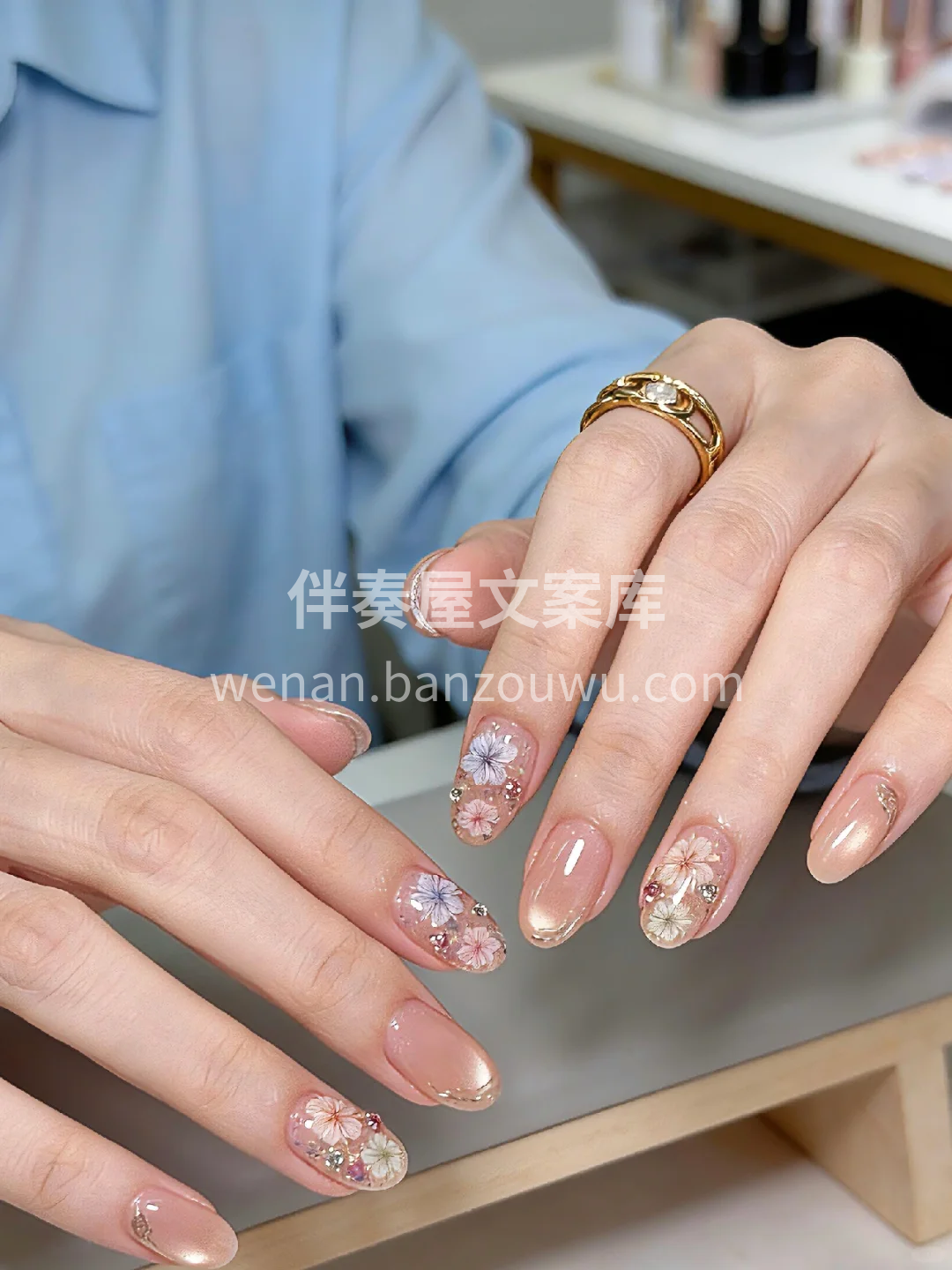 如果今天心情很好 一定是做了春日仙女指甲