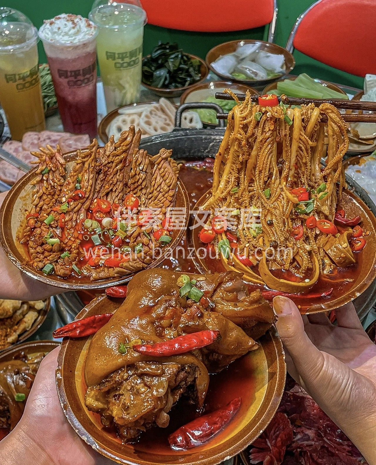 蹄花煮火锅！真的无敌了好好吃啊啊啊！煮的 配图3