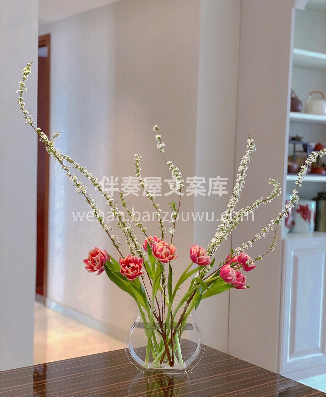 家居瓶插花~ 把喜欢的花插进自己喜欢的花