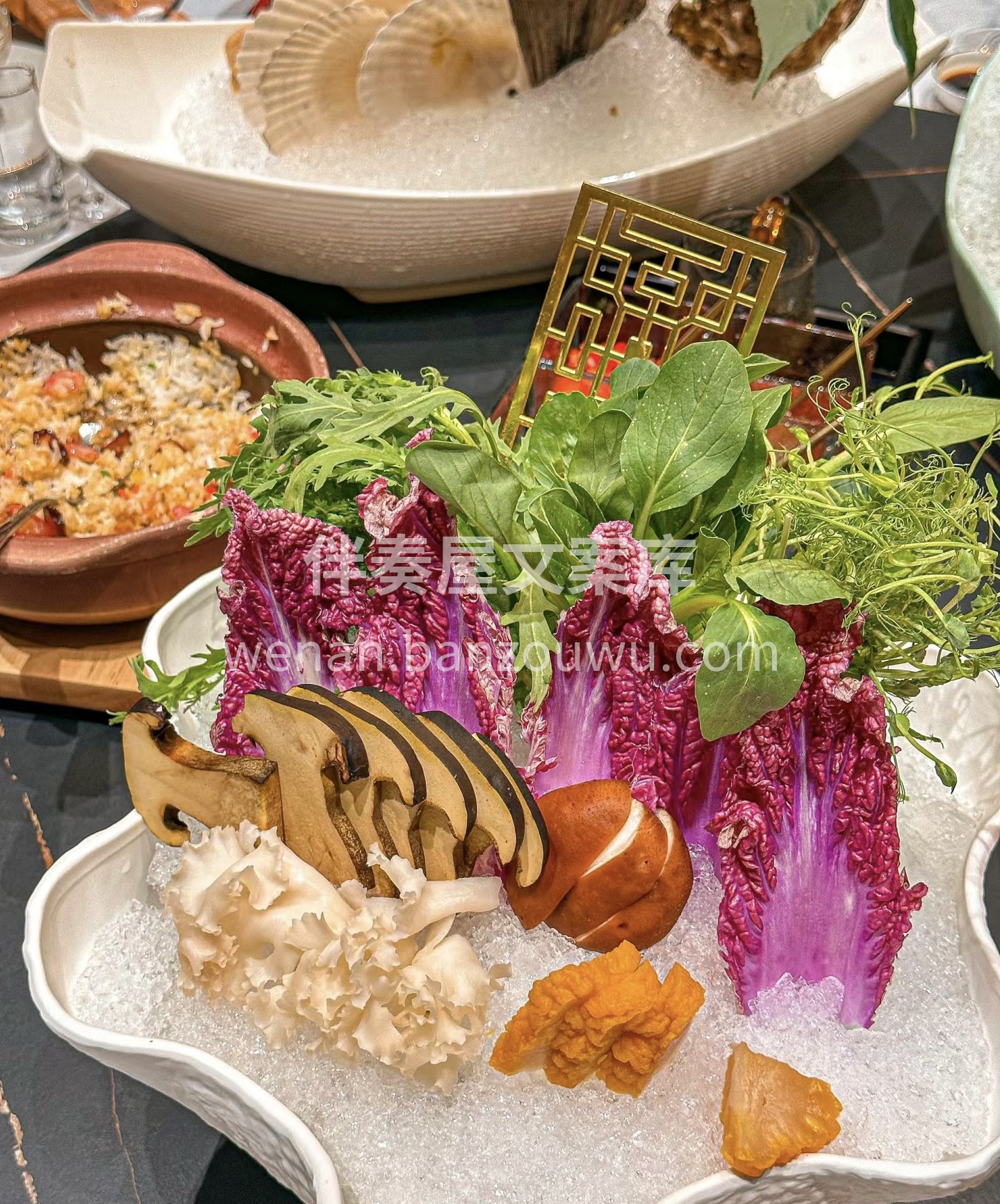 快来邂逅豆捞火锅！精致的食材在鲜美的汤底 配图1