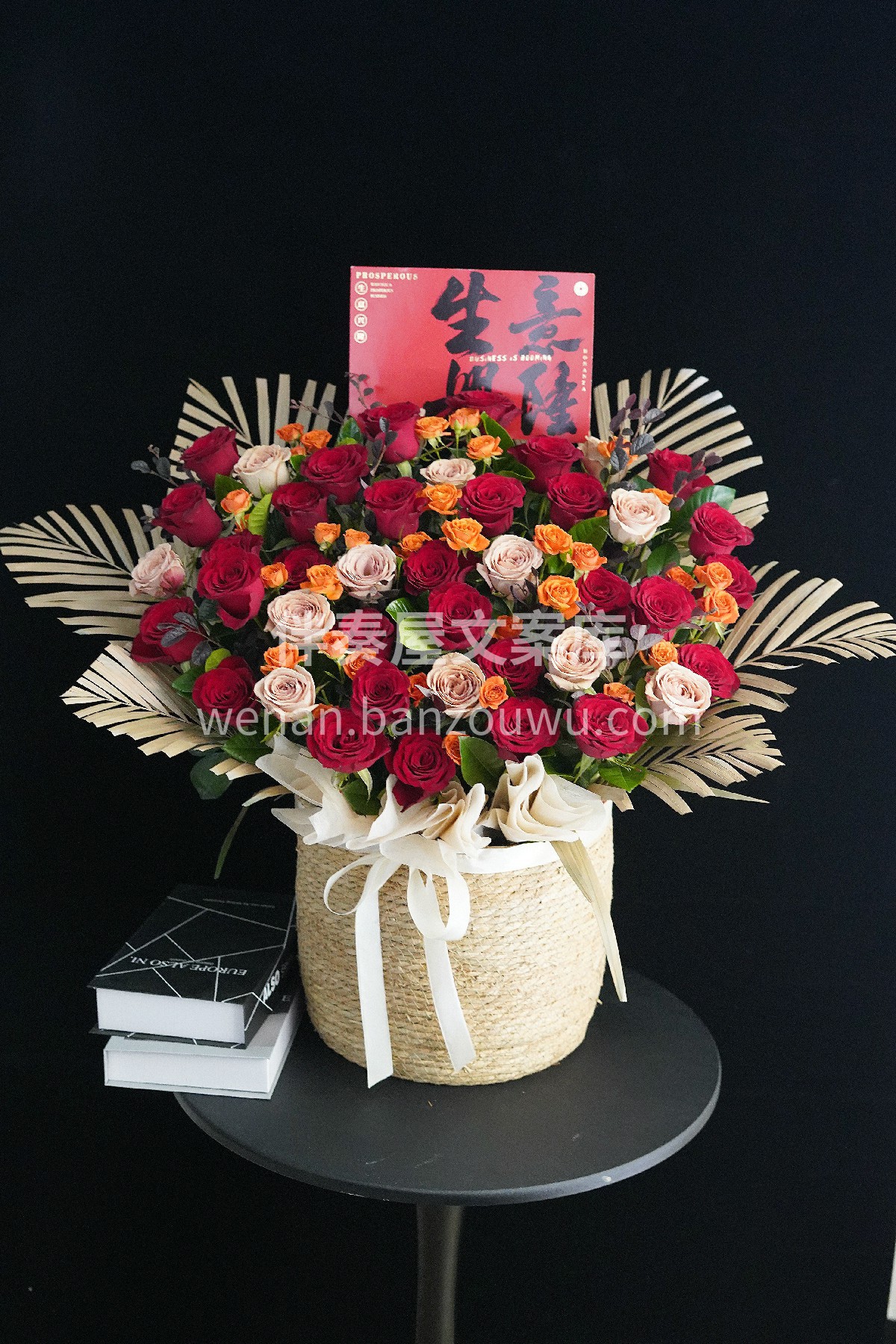 鲜花开业抱抱桶 🎉🎉好运来 繁花似锦🌸 生意展宏图 吉祥如意 配图2