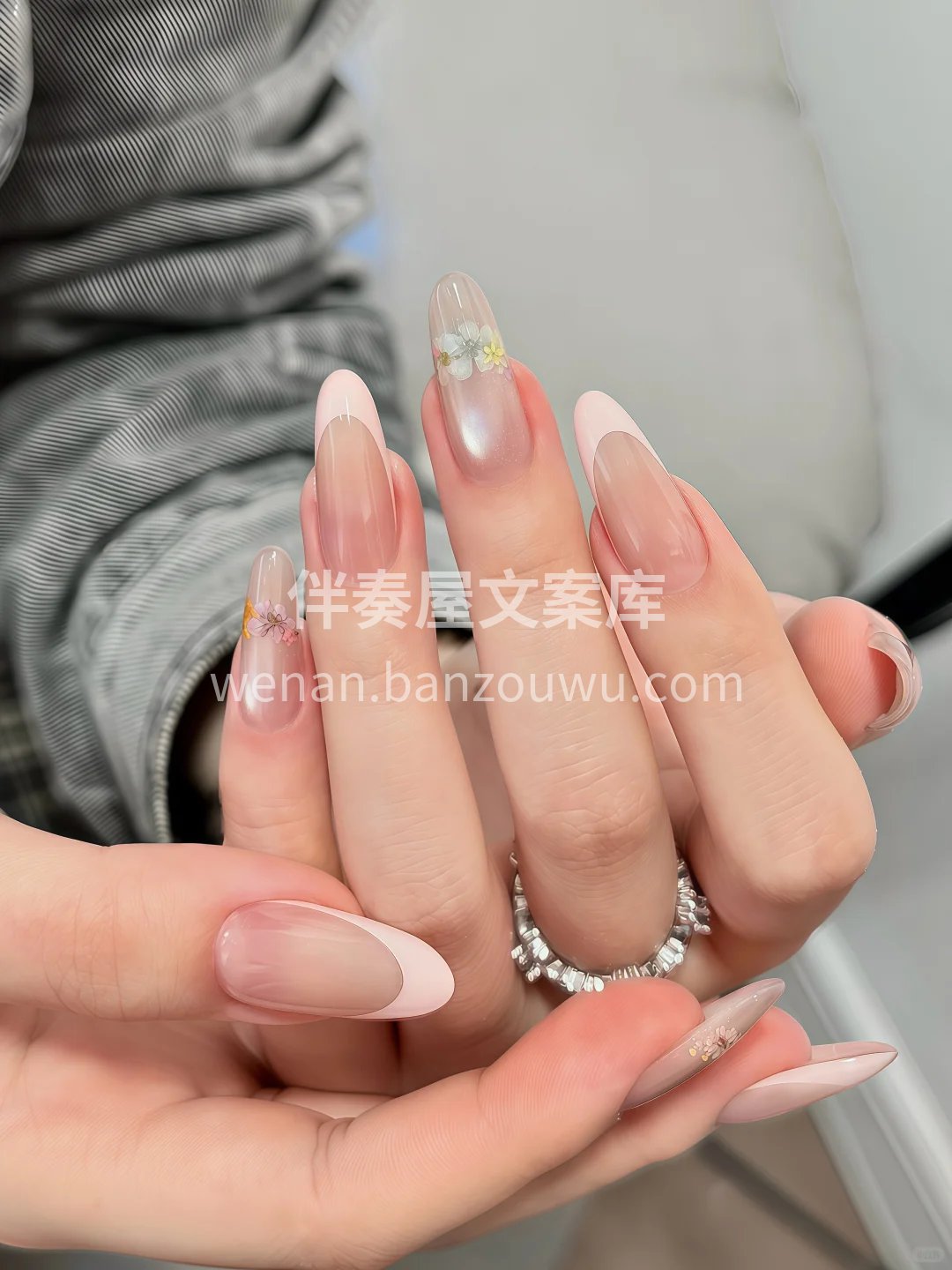 Nails｜春日法式美甲💅 指尖鲜花点亮