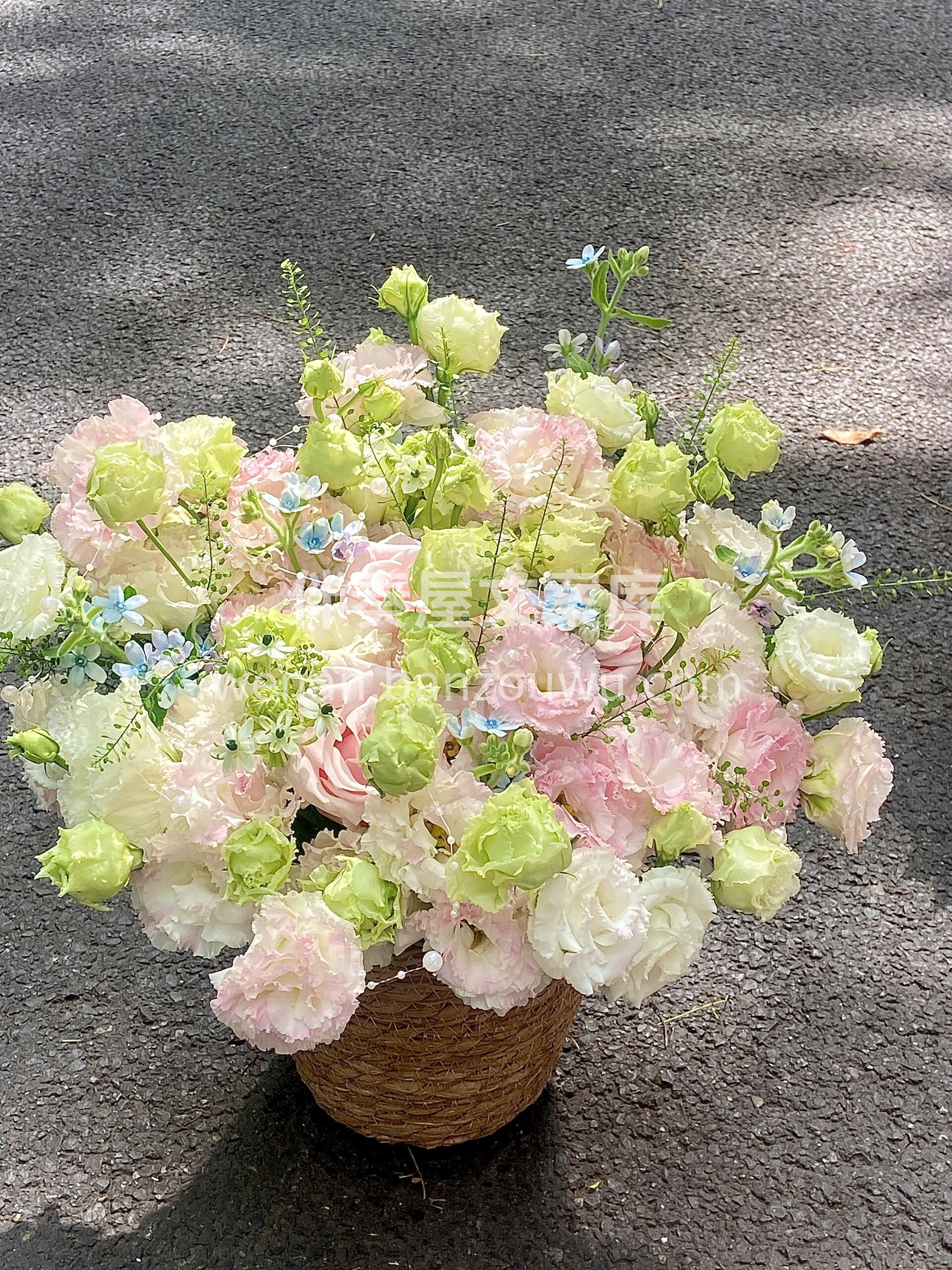 冰淇淋洋桔梗抱抱篮🌼 繁花似锦说的就是这 配图1