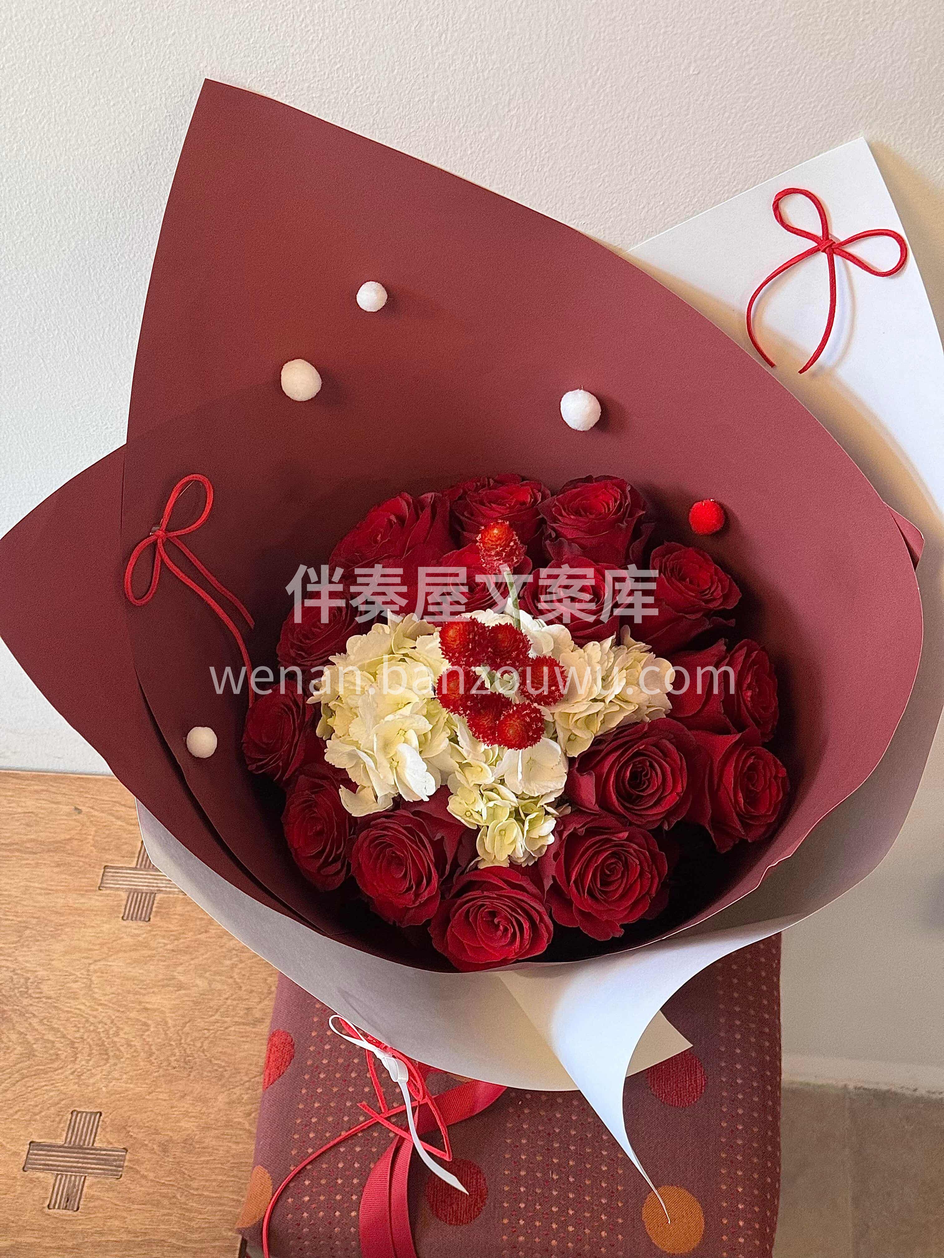 生活的甜❤️需要一束红玫瑰蛋糕花束来点亮🎂 把浪漫与甜蜜都抱 配图2