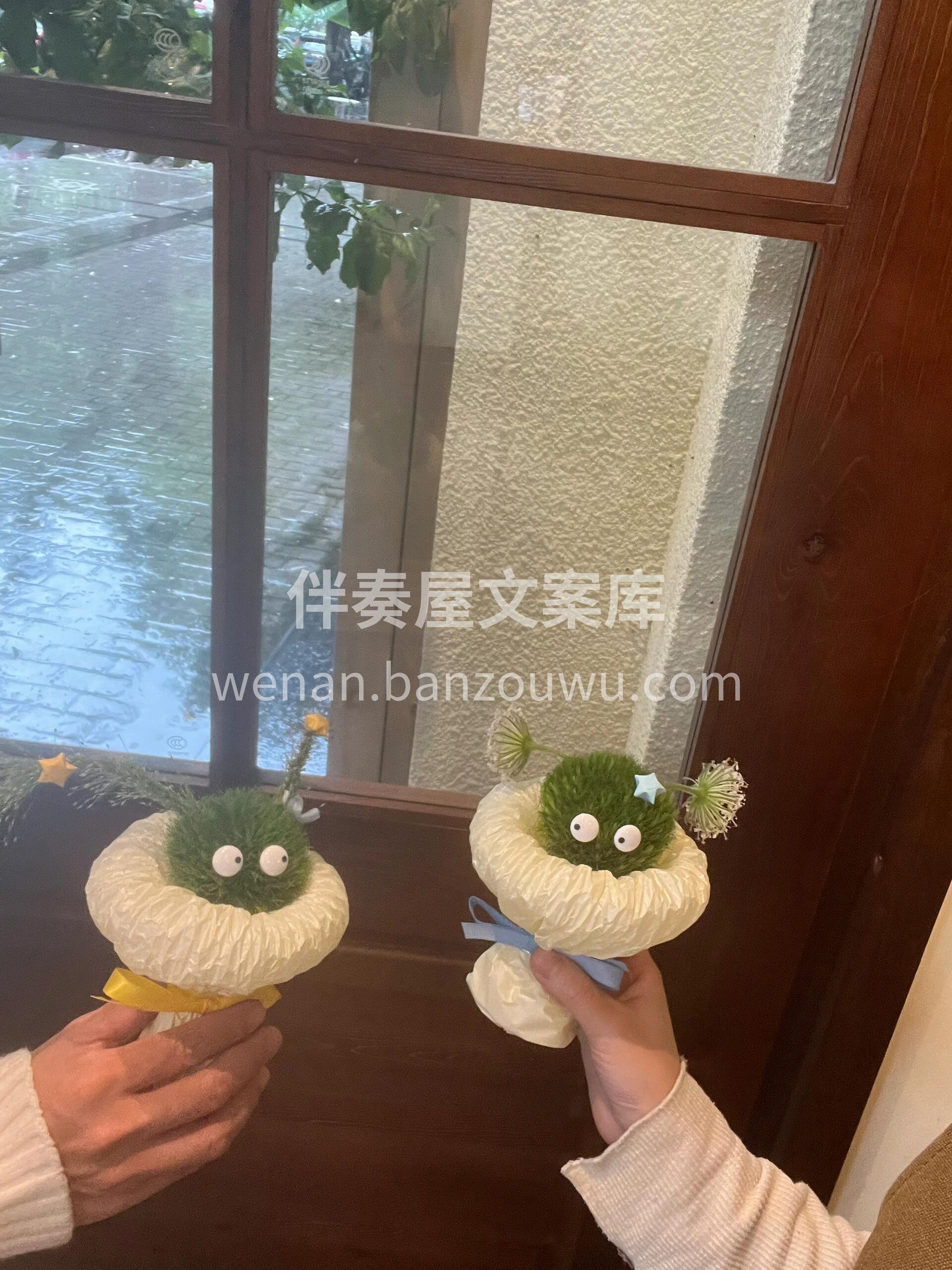 哈哈 🤣被玩疯的绿毛球 也太可爱了🍀 小 配图1