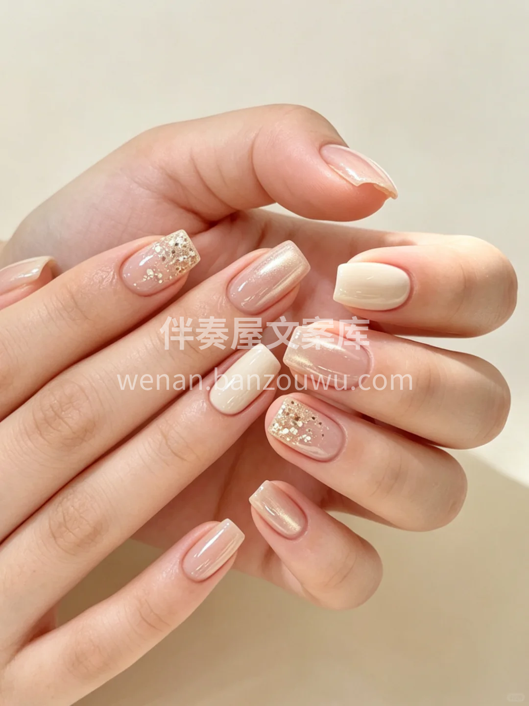 美甲💅干净的高级感