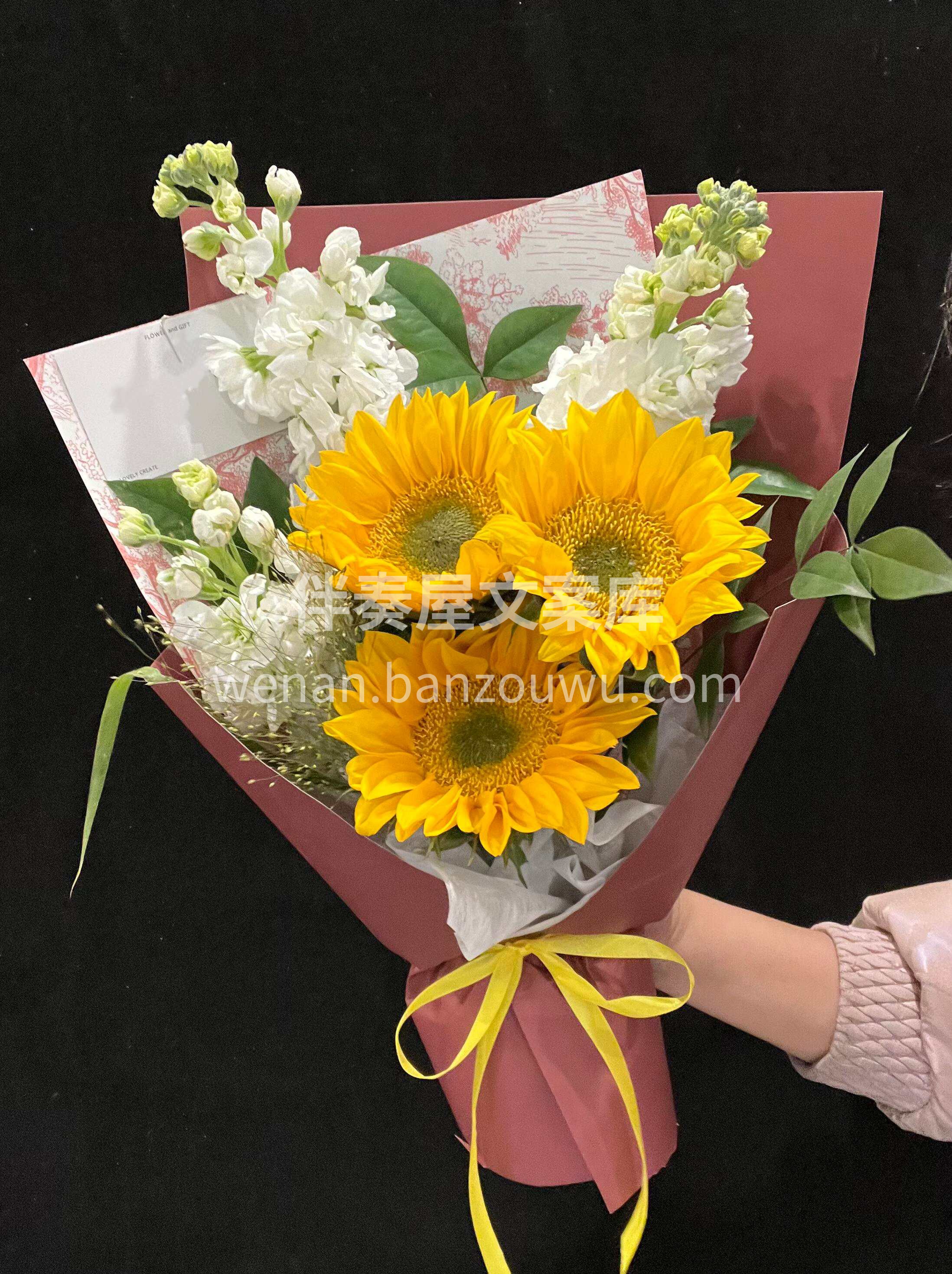 🌞向阳而生温柔相伴 这一束🌻送给努力生活的你 愿好运与美好常 配图2