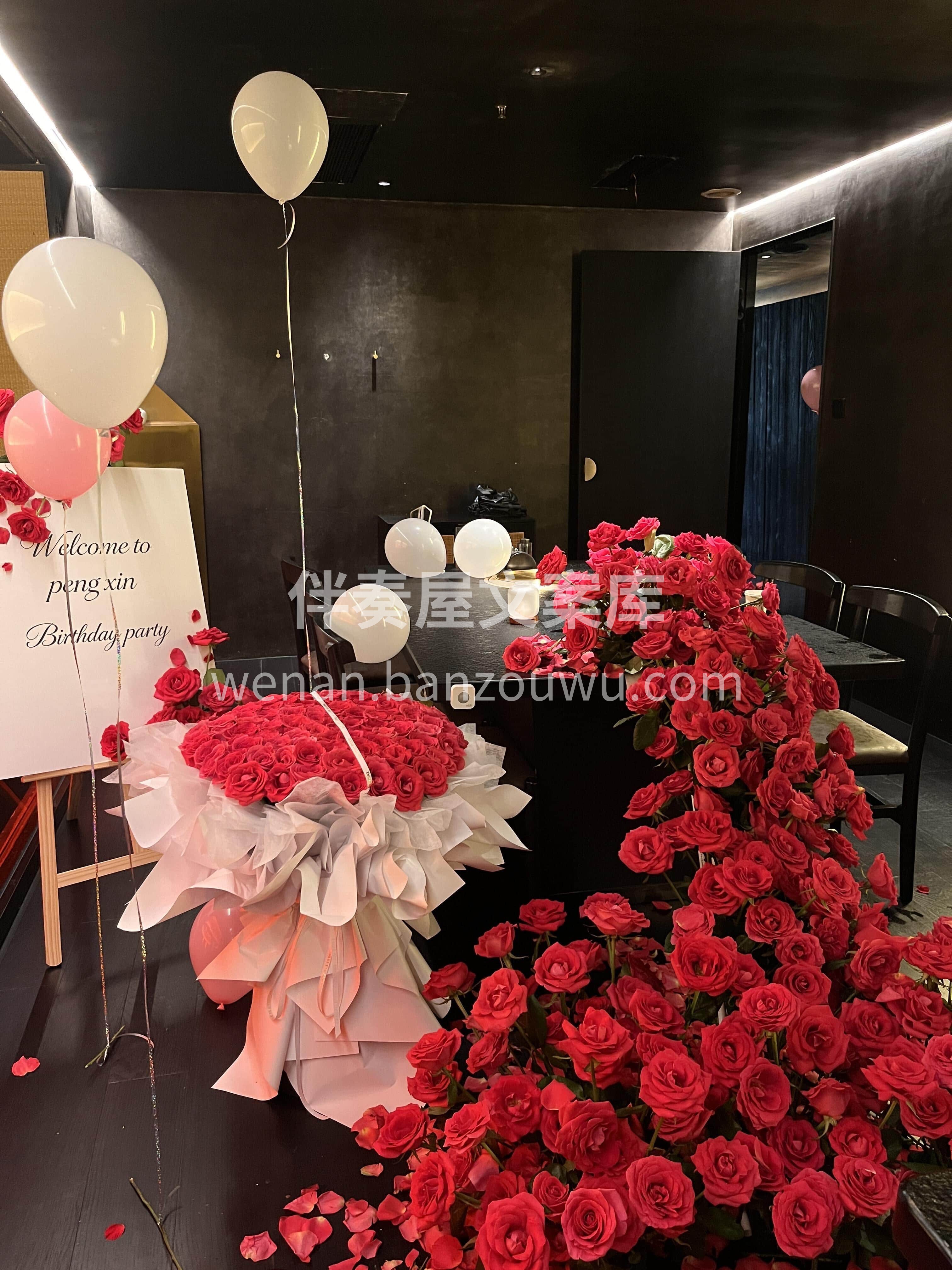 精心布置的玫粉色系生日派对💕 热烈又耀眼❤️把浪漫与仪式感直 配图1