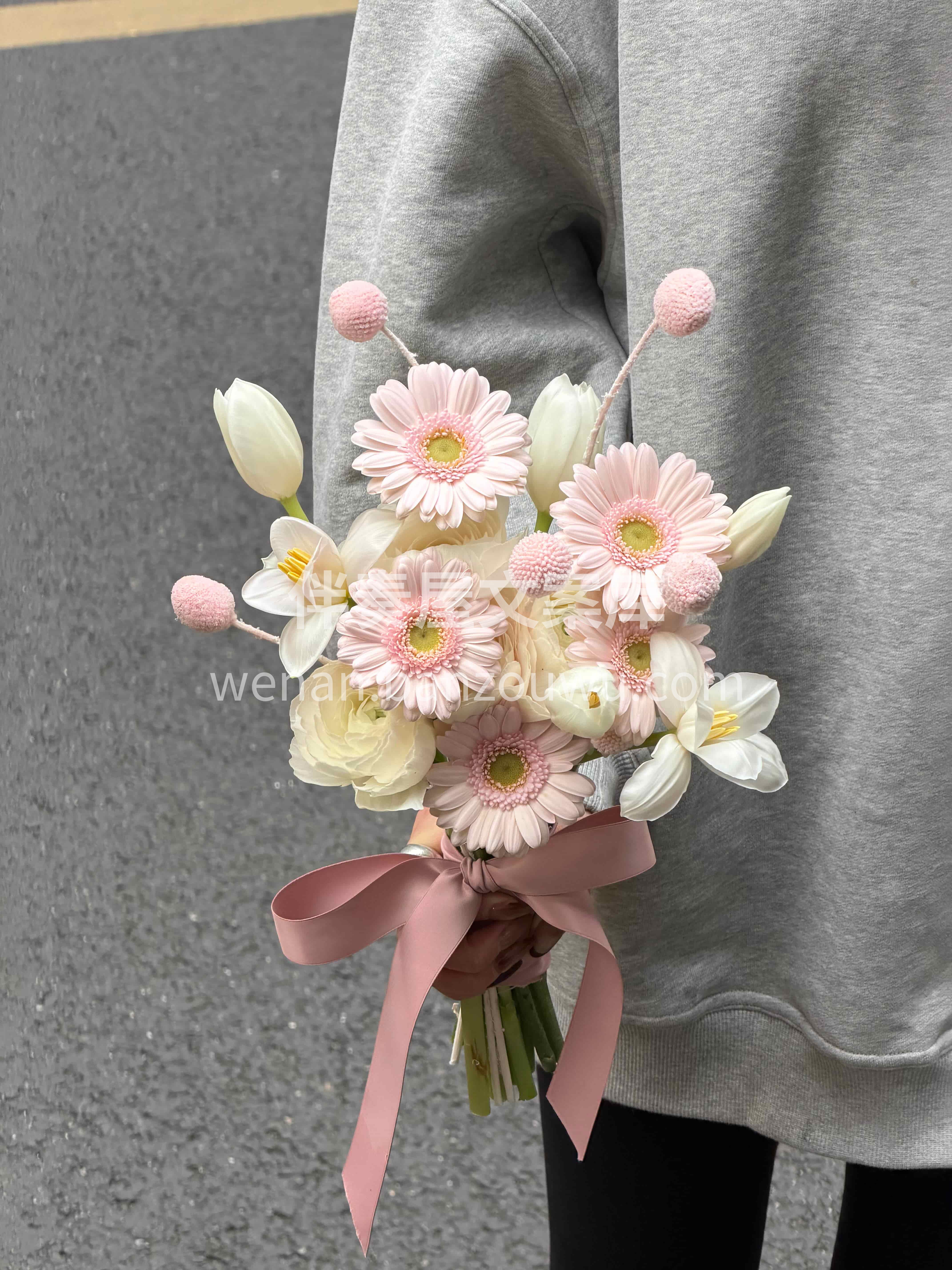 弗朗华沙手捧花🌸 软嫩质感🌷一眼戳中少女心💕 配图1