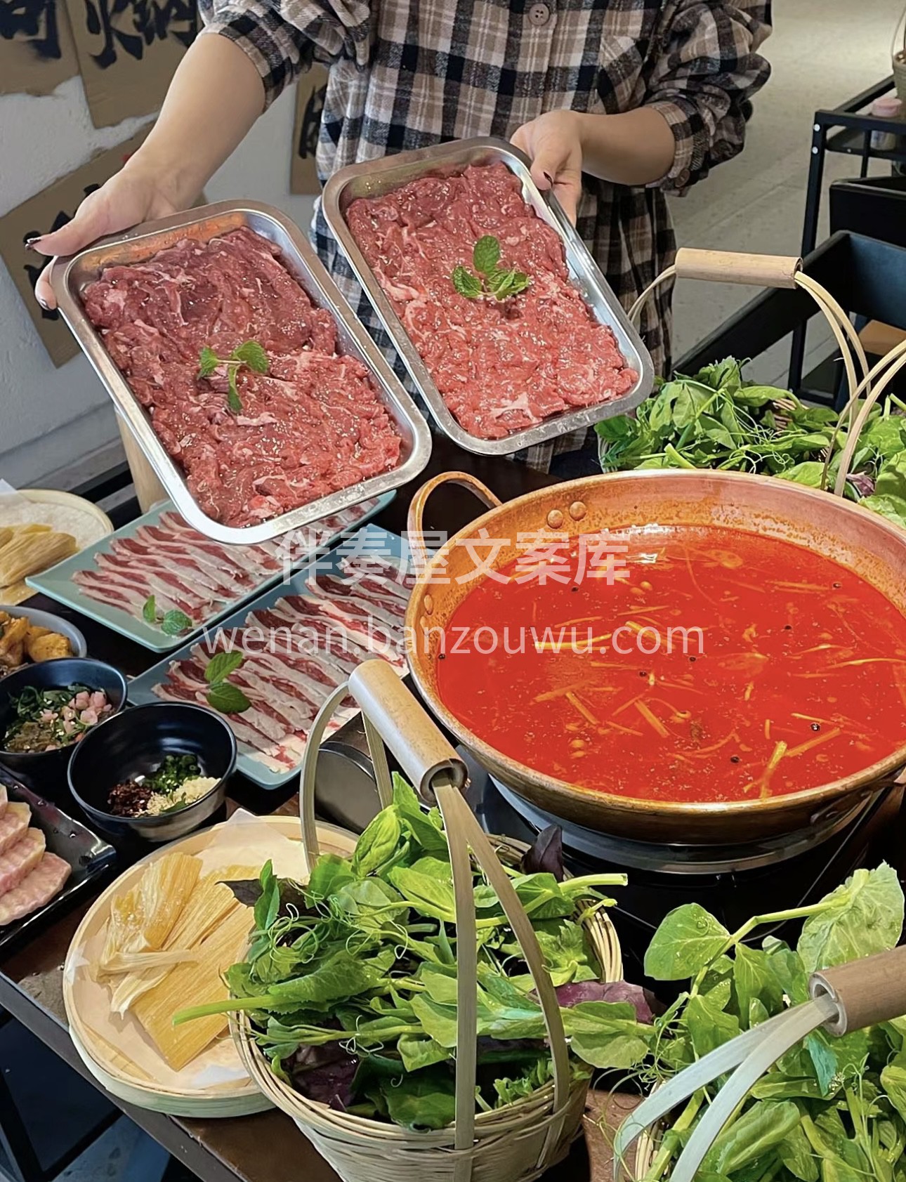 酸汤牛肉火锅，酸辣爽口好滋味。牛肉鲜嫩多 配图2