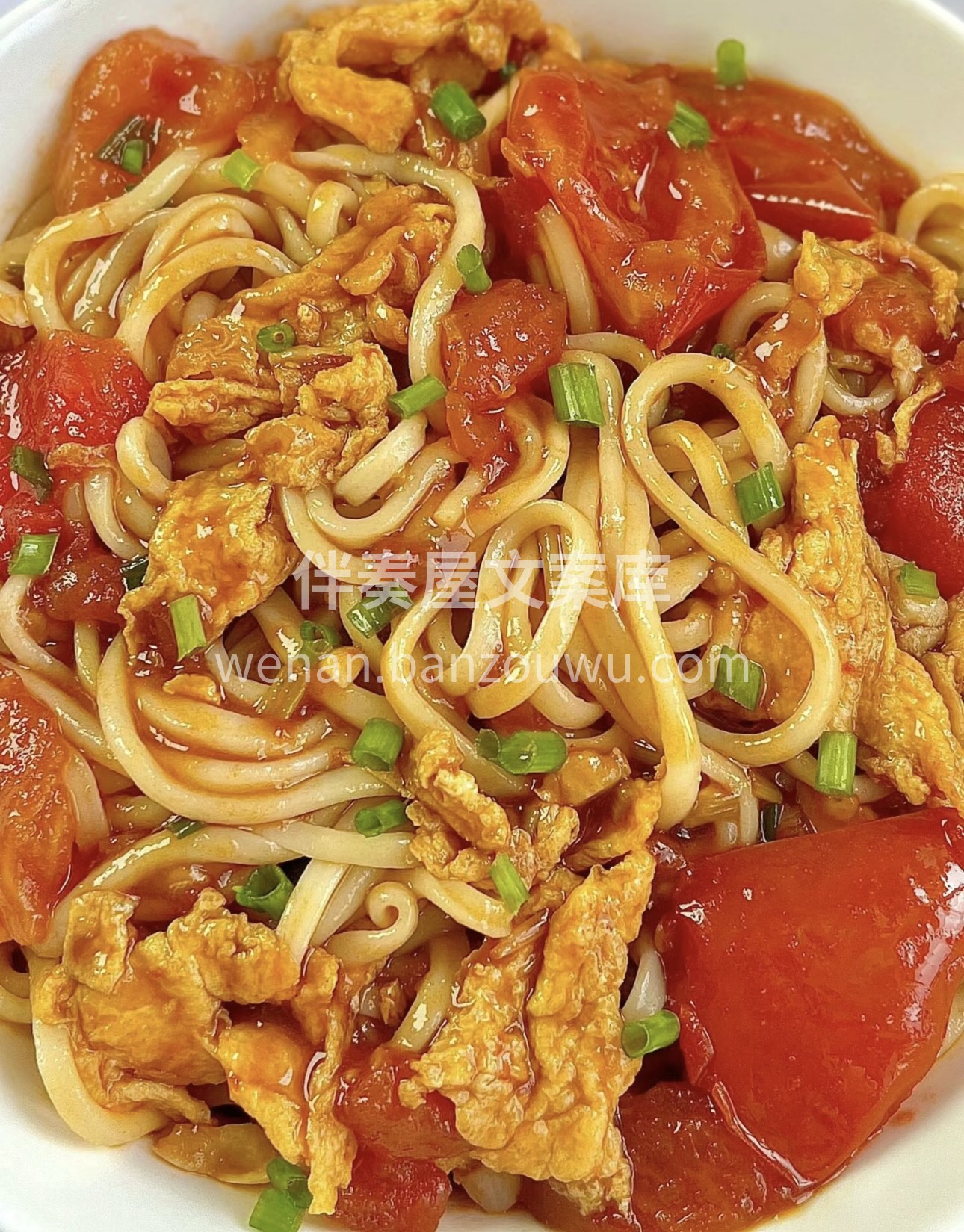 🍜红彤彤的西红柿🍅，金黄的鸡蛋🥚，搭配在 配图3