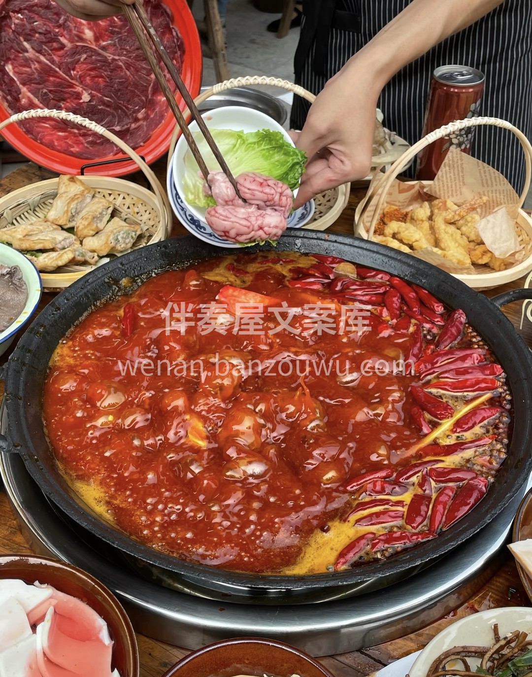 浓情是汤底，蜜意是食材 浓情蜜意是你与我 配图1