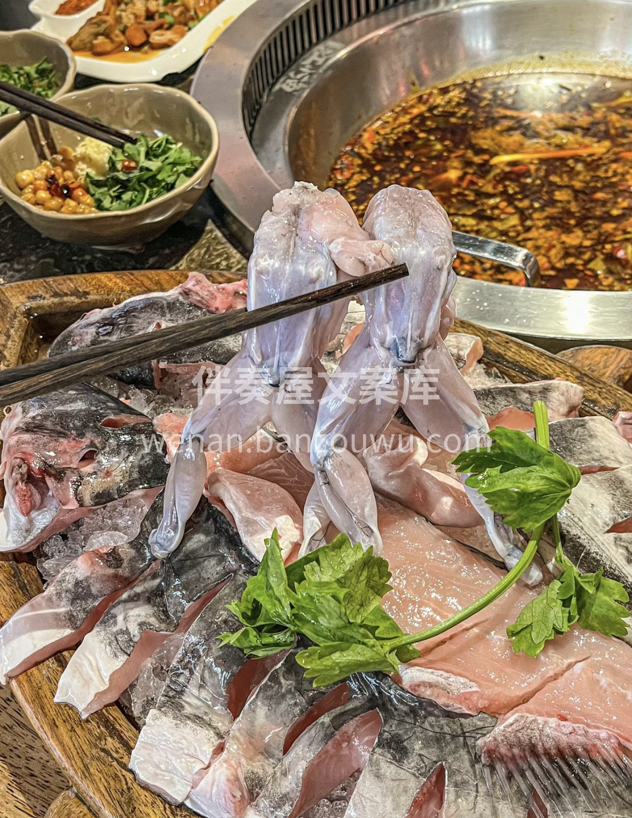 椒麻鱼火锅的魅力！鲜美的鱼肉与刺激的椒麻 配图3