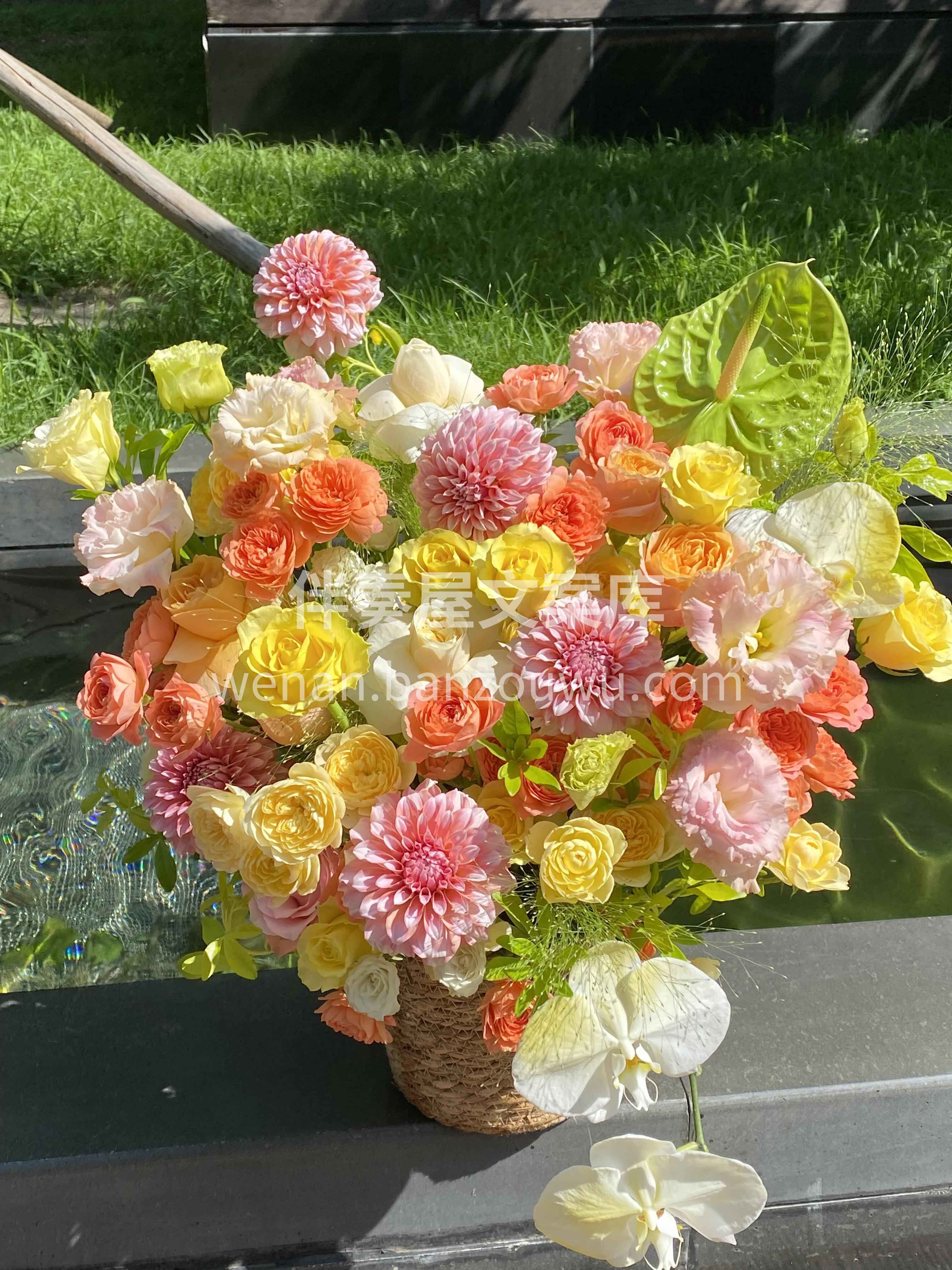 多巴胺抱抱桶鲜花🌷治愈生活的魔法✨ 一抹亮色💛点亮灿烂青春🍊 配图2
