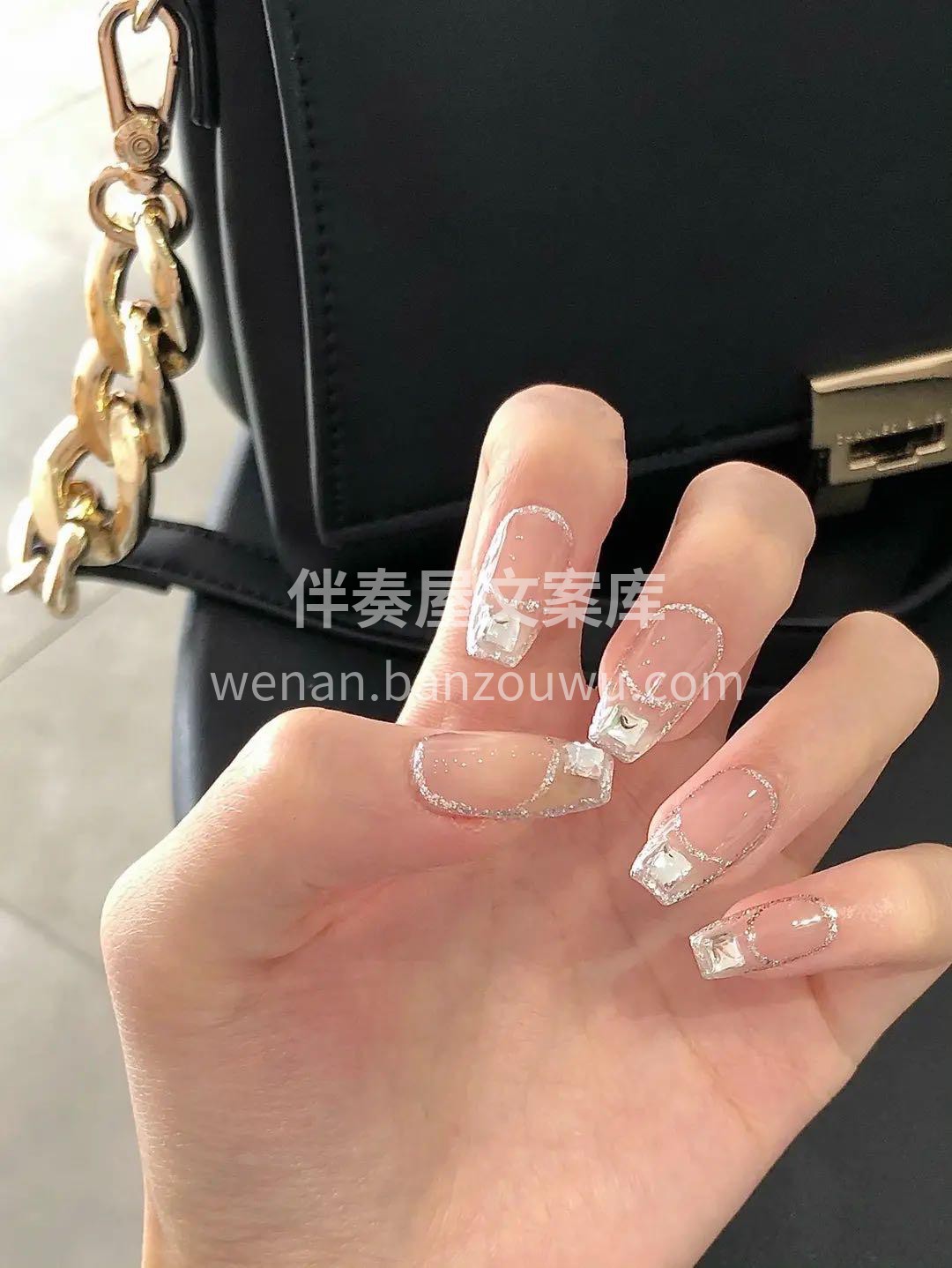 ☆ 今日の美甲☾ ˚‧º· ♡•∘时间从 配图1